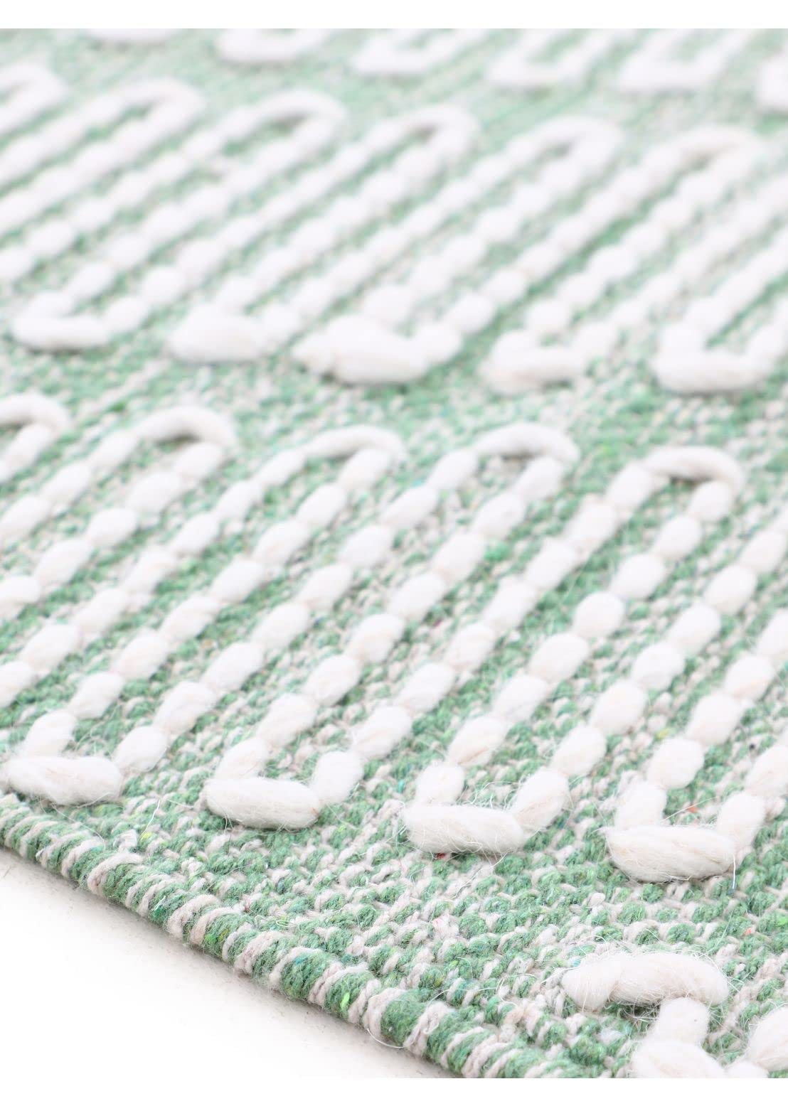 carpetfine-kelim-durry-baumwollteppich-gr-n-60x90-cm image 7
