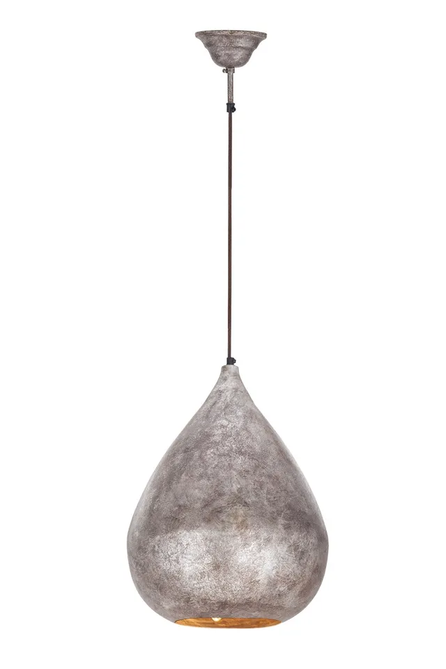 kayoom-h-ngelampe-loft-style-glockenf-rmig-geb-rstetes-metall-elegant-verschiede image 1