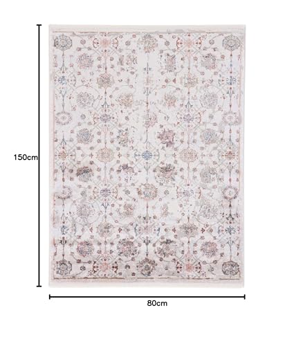 carpetfine-soni-teppich-beige-80x150-cm-moderner-vintage-teppich-f-r-wohn-und-sc image 8