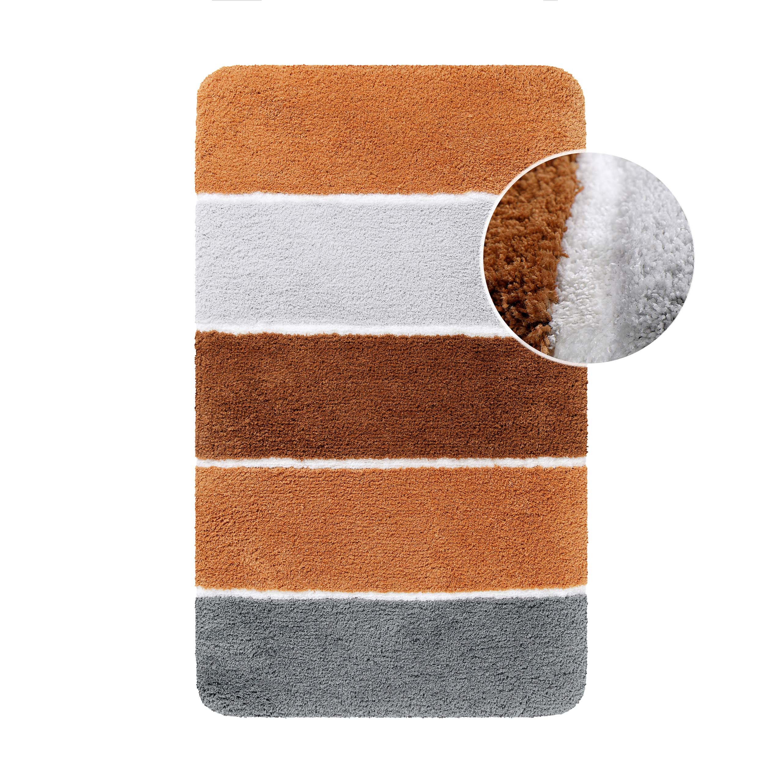 homie-living-badteppich-rio-marina-terracotta-getuftet-100-polyester-rutschhemme image 2