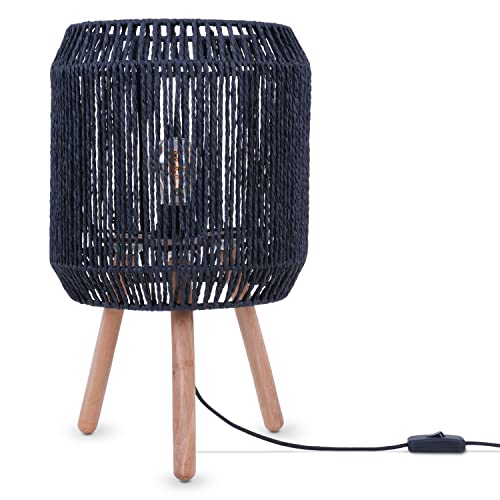 paco-home-tischlampe-volta-korb-typ-5-schwarz-e27 image 8