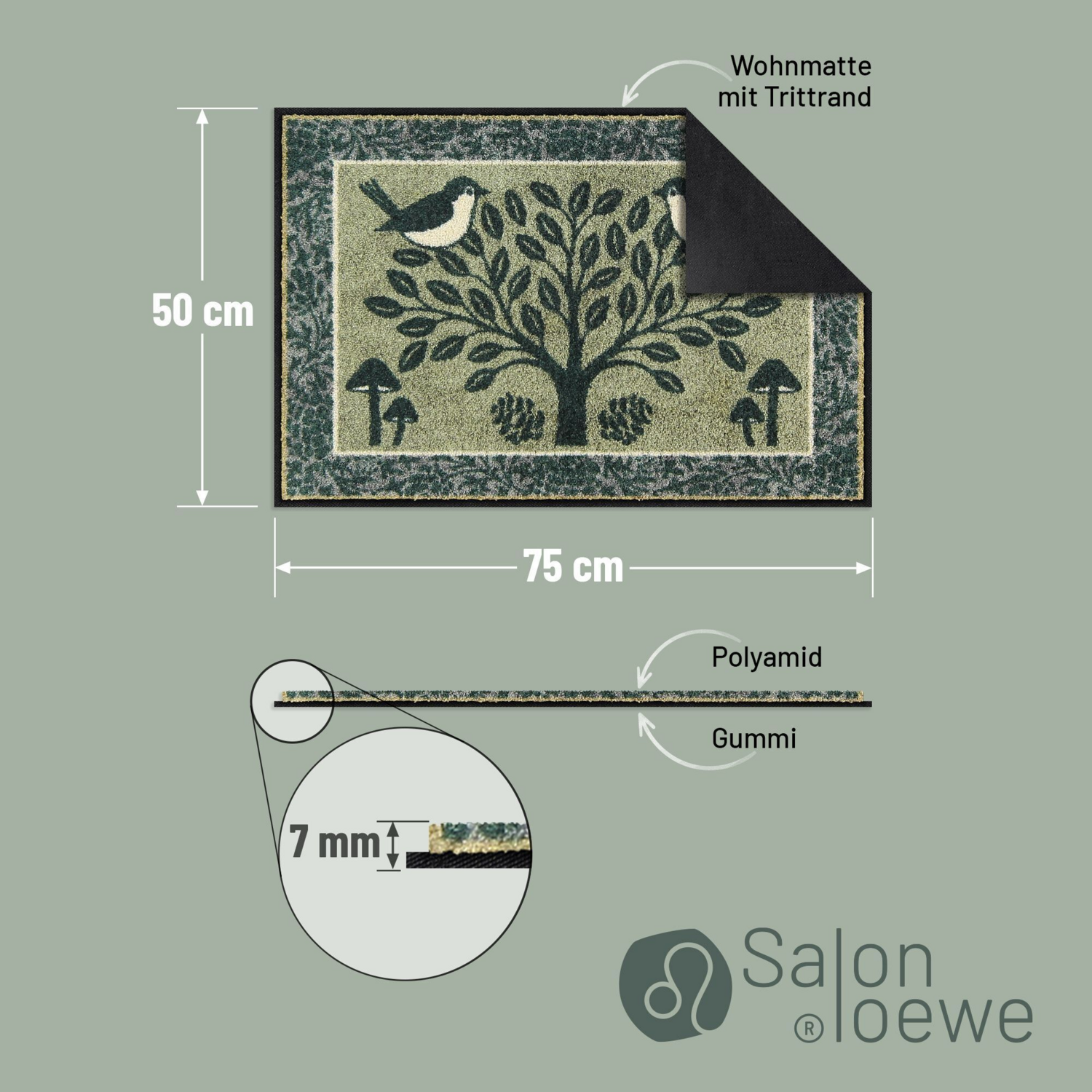 salonloewe-eingangsmatte-woodland-folk-50-x-75-cm image 4