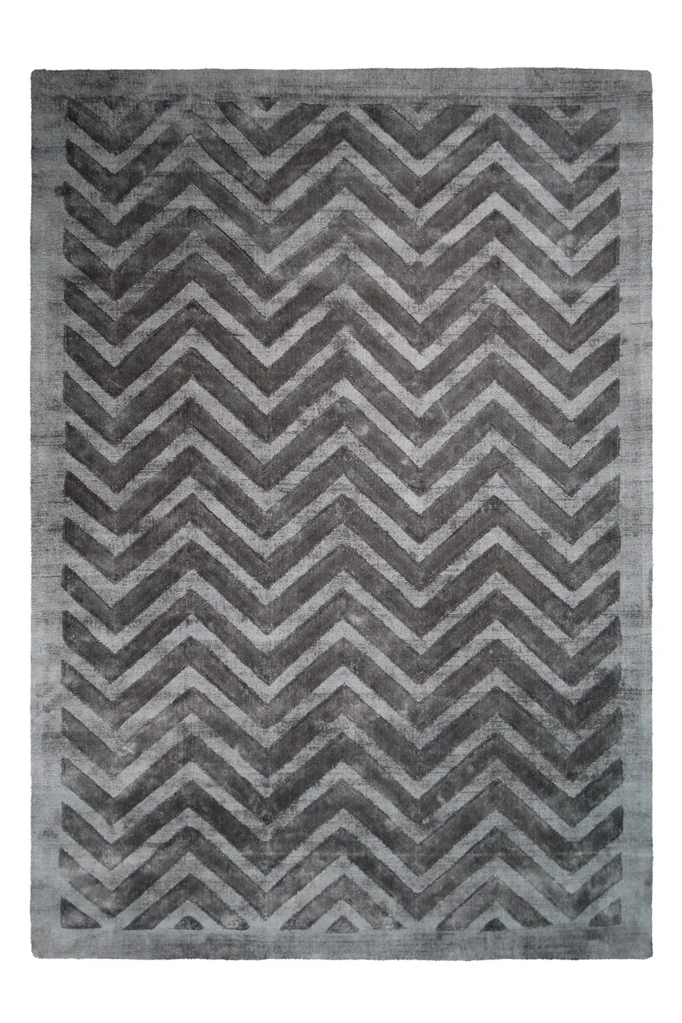 kayoom-luxury-410-kurzflorteppich-zickzack-retro image 1