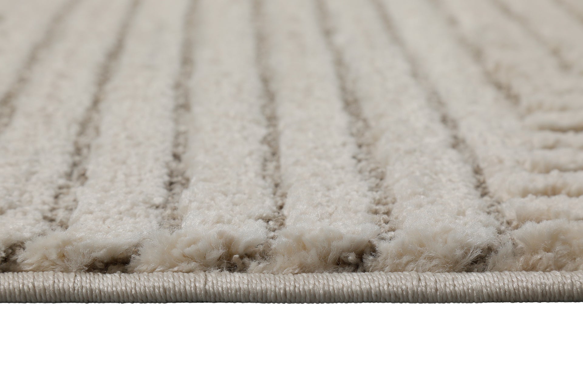 weconhome-kurzflor-teppich-mats-creme-beige-retro image 5