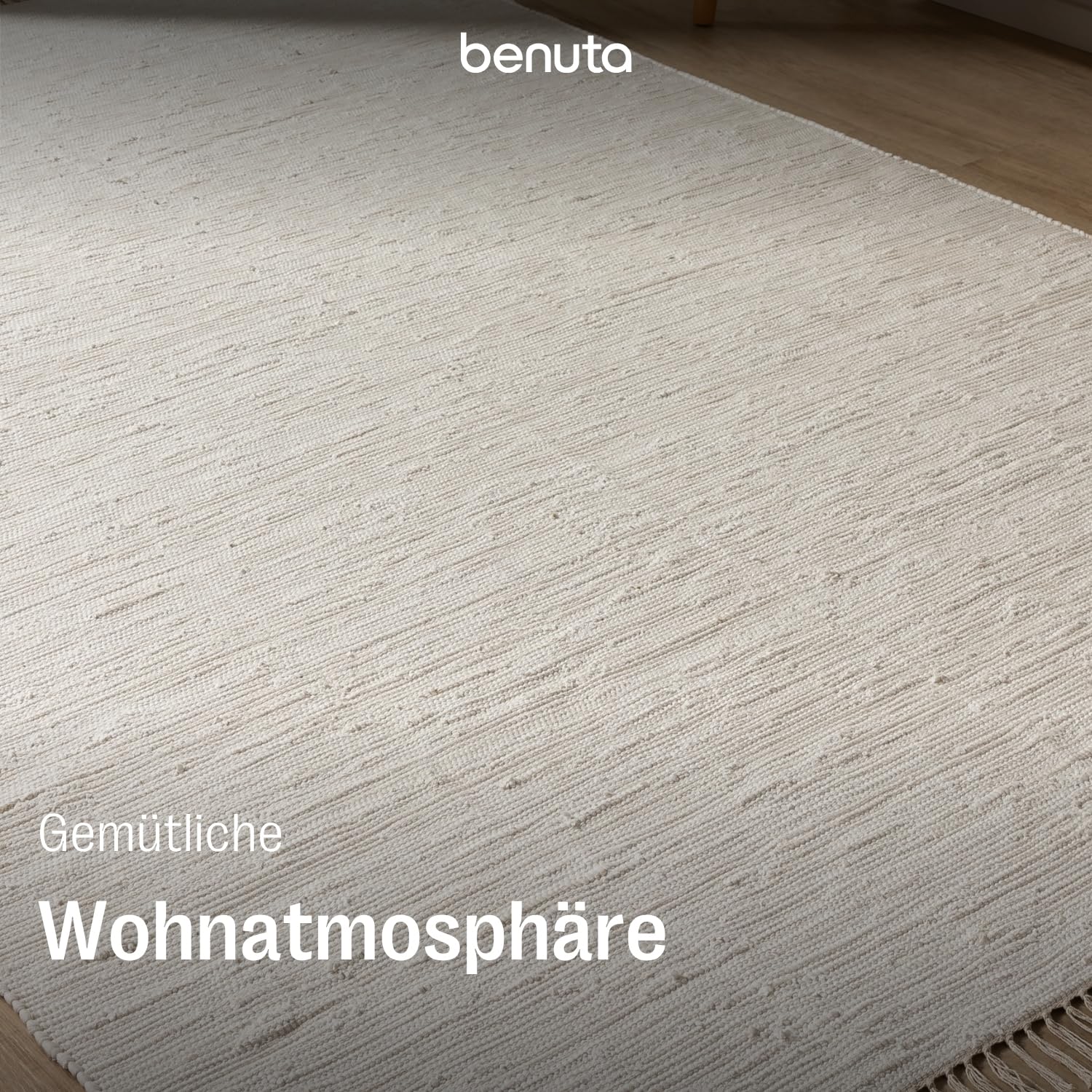 benuta-basic-tom-baumwollteppich-70x200-cm-creme-handgewebt-recycling-baumwolle image 4