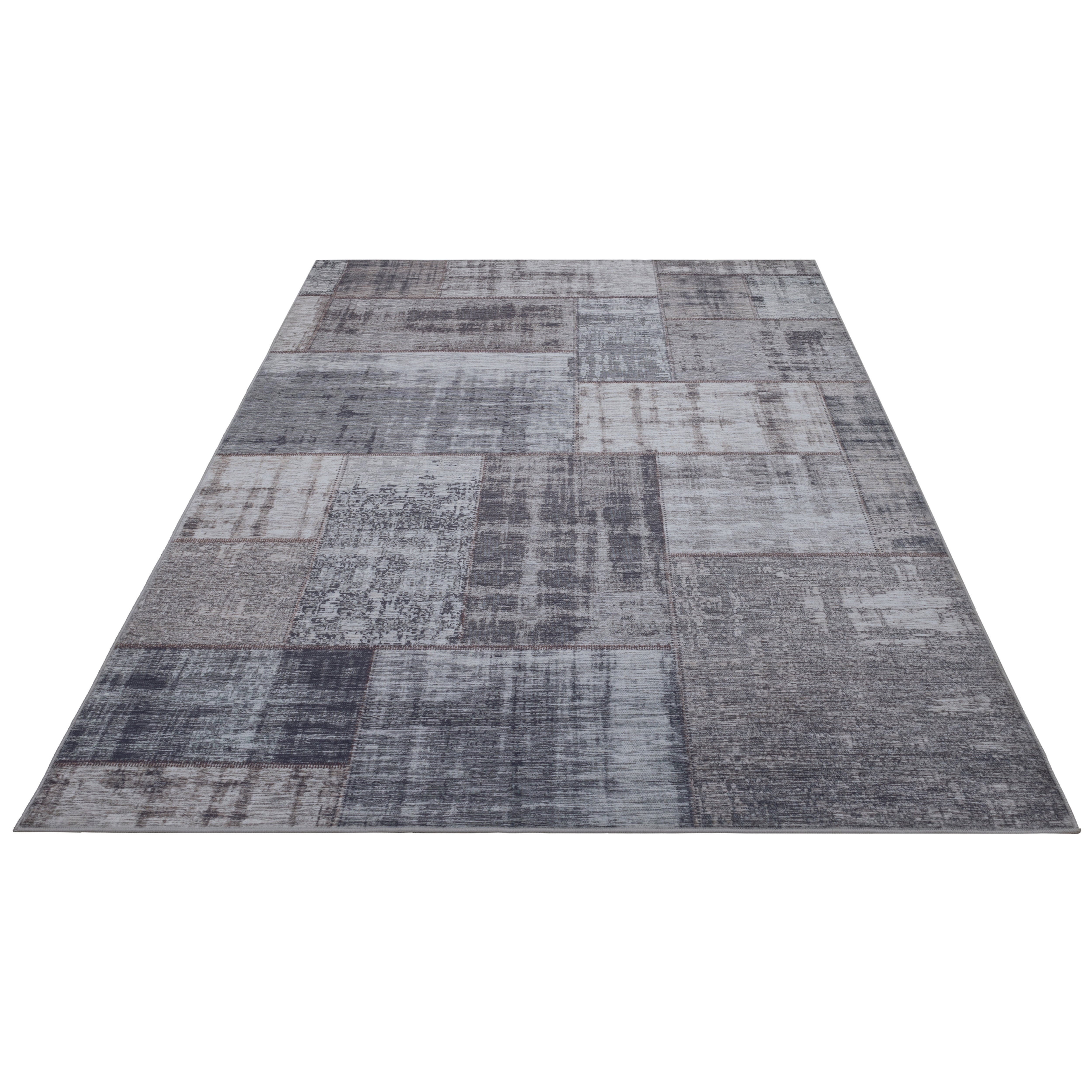 kayoom-visionary-131-taupe-moderner-kurzflorteppich-6-mm-flor-polyester-baumwoll image 3