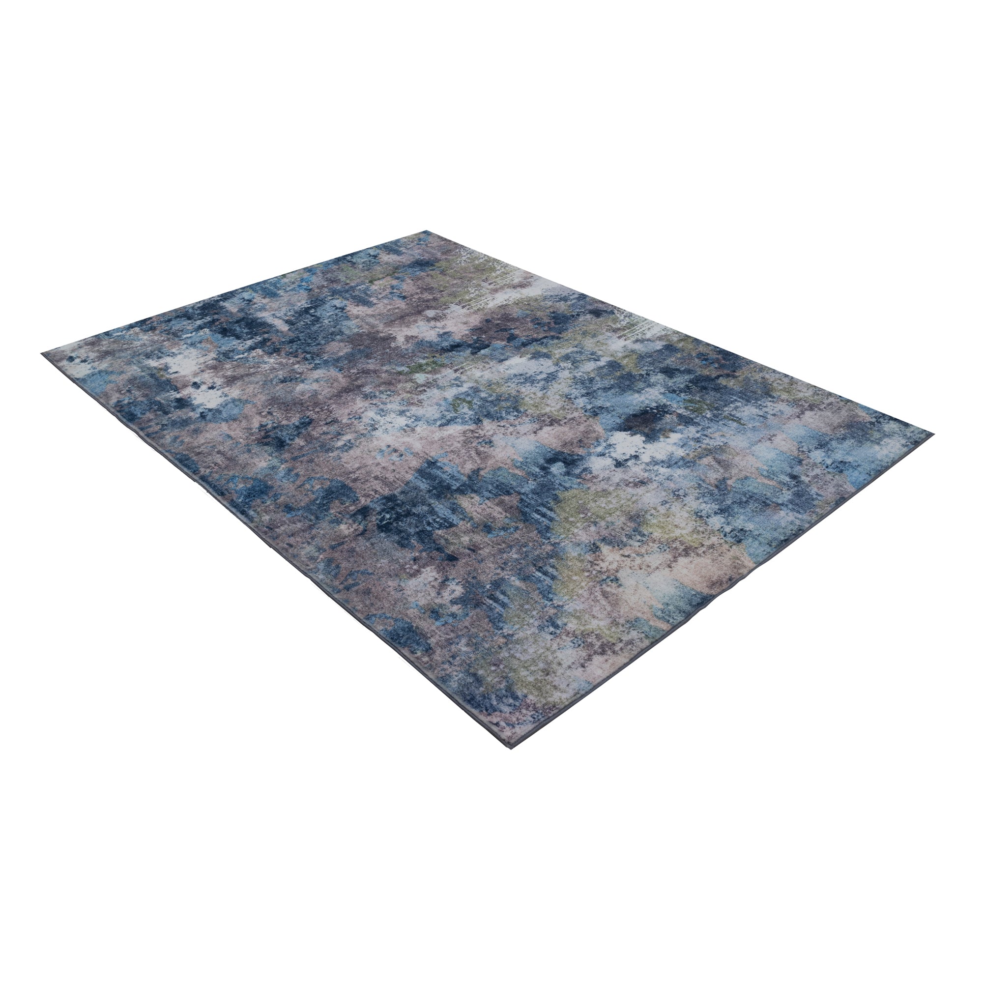 kayoom-elegantica-326-kurzflorteppich-9-mm-florh-he-polyester-baumwollr-cken-vin image 2