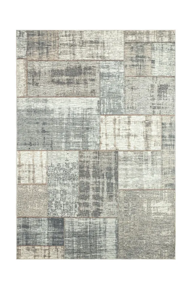 kayoom-visionary-131-taupe-moderner-kurzflorteppich-6-mm-flor-polyester-baumwoll image 1