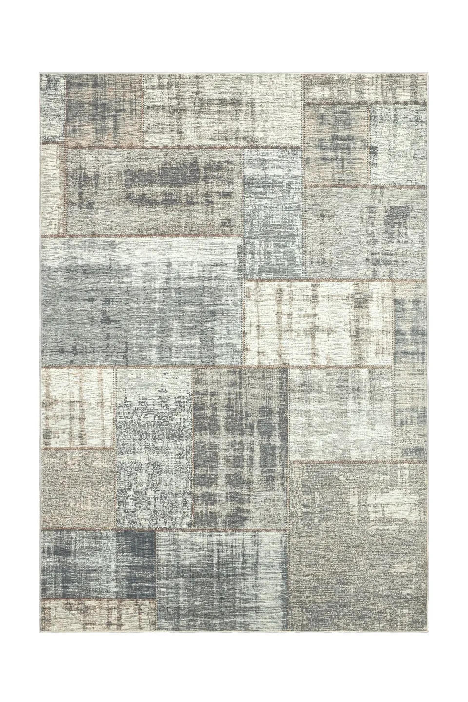 kayoom-visionary-131-taupe-moderner-kurzflorteppich-6-mm-flor-polyester-baumwoll image 1