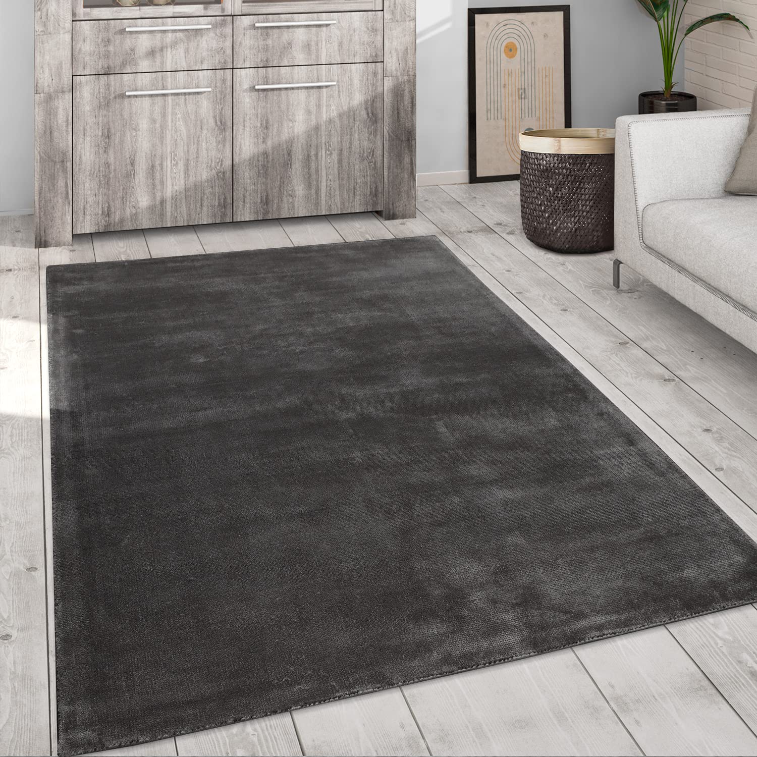 paco-home-teppich-wohnzimmer-vintage-kurzflor-handgewebt-120x170-cm-beige image 6