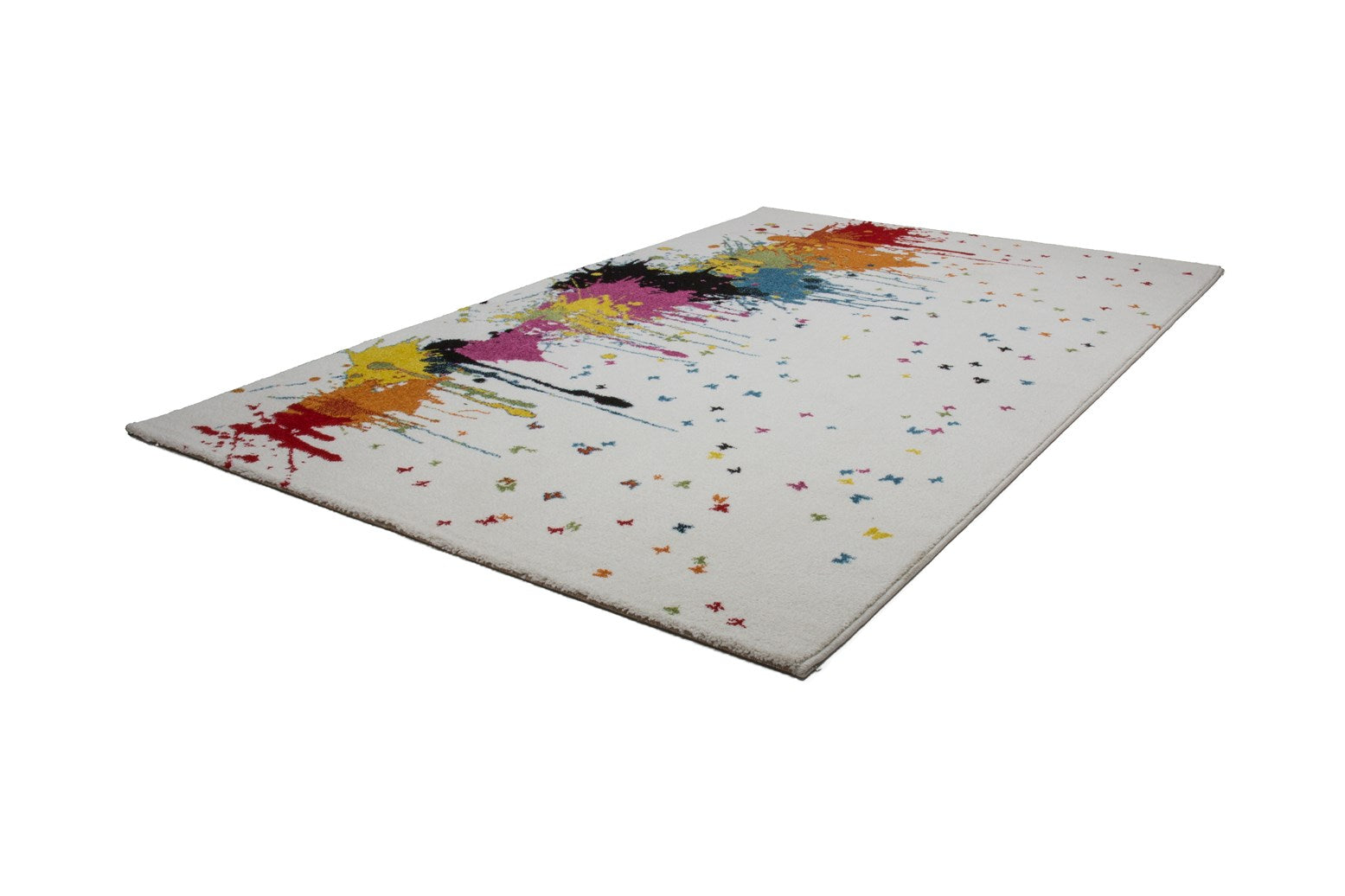 kayoom-guayama-241-kurzflorteppich-lebendige-farbkleckse-heatset-fris-e-verschie image 2
