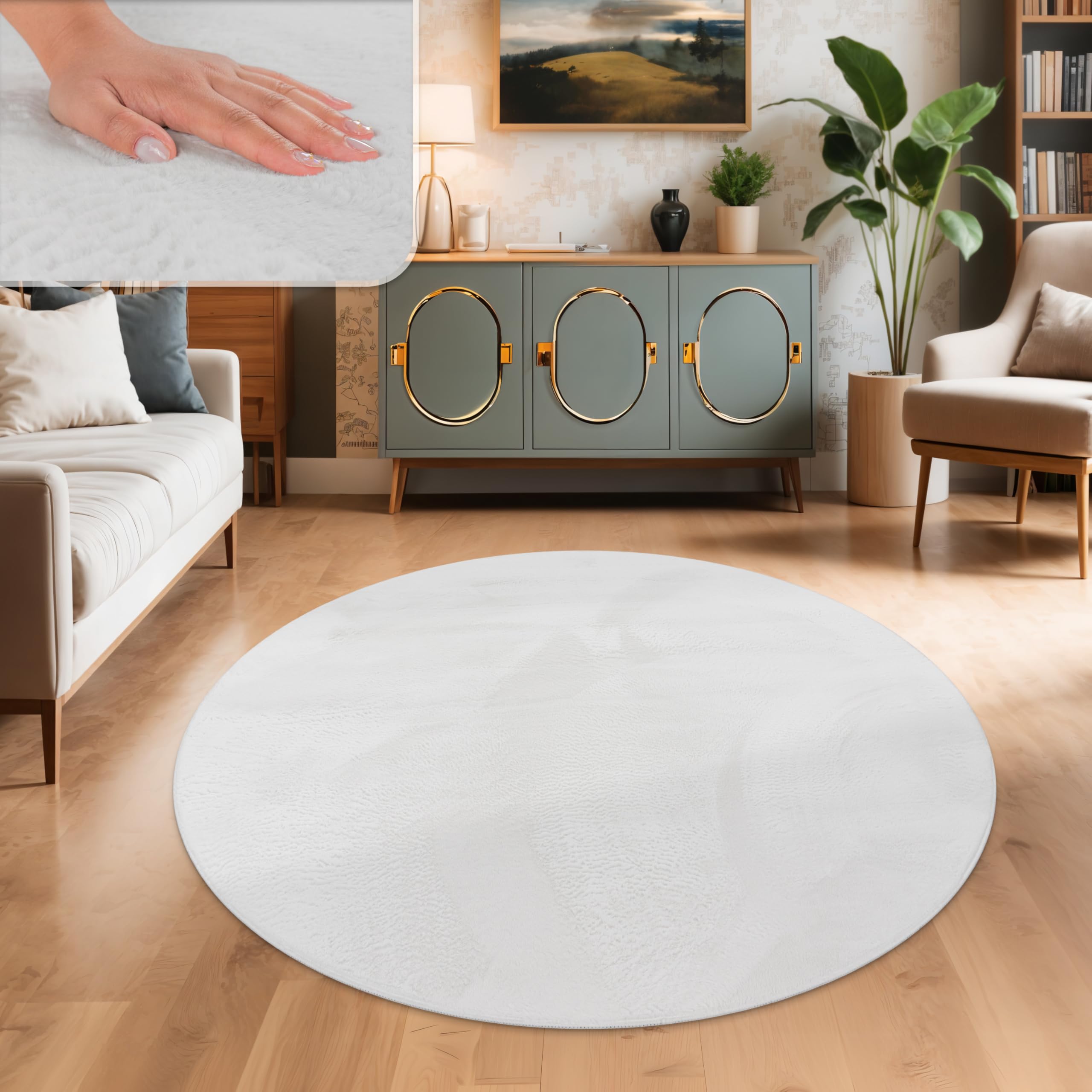 paco-home-teddy-hochflor-teppich-kunstfell-120x160-cm-grau image 8