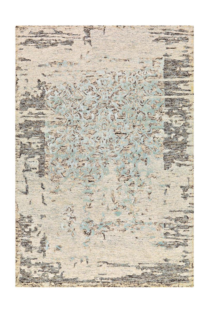 kayoom-damast-8067-kurzflorteppich-handgetufteter-shabby-chic-teppich-verwaschen image 6
