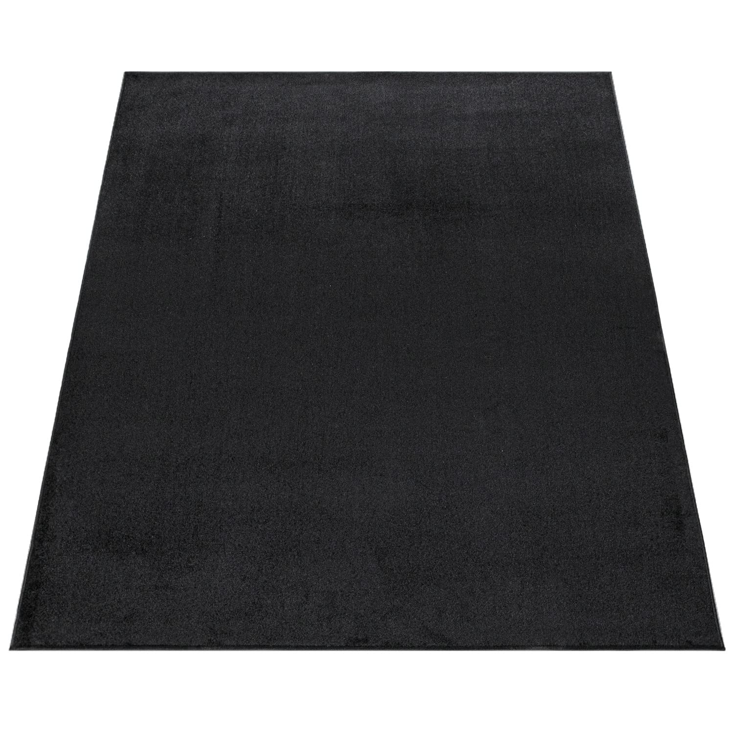 paco-home-metro-kurzflor-teppich-80x250-cm-schwarz-anthrazit image 5