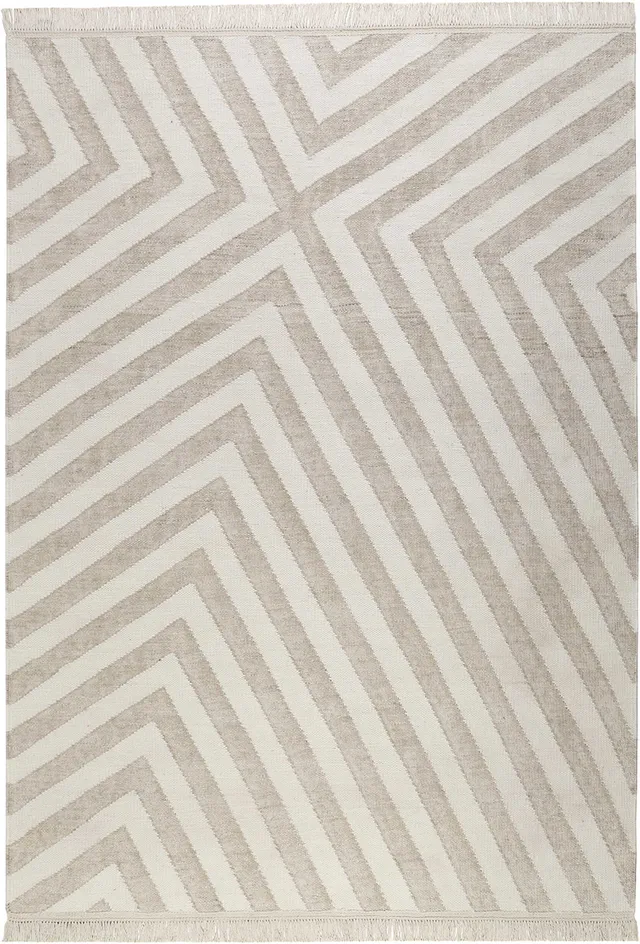 weconhome-edgy-corners-kelim-teppich-beige-naturfaser image 1