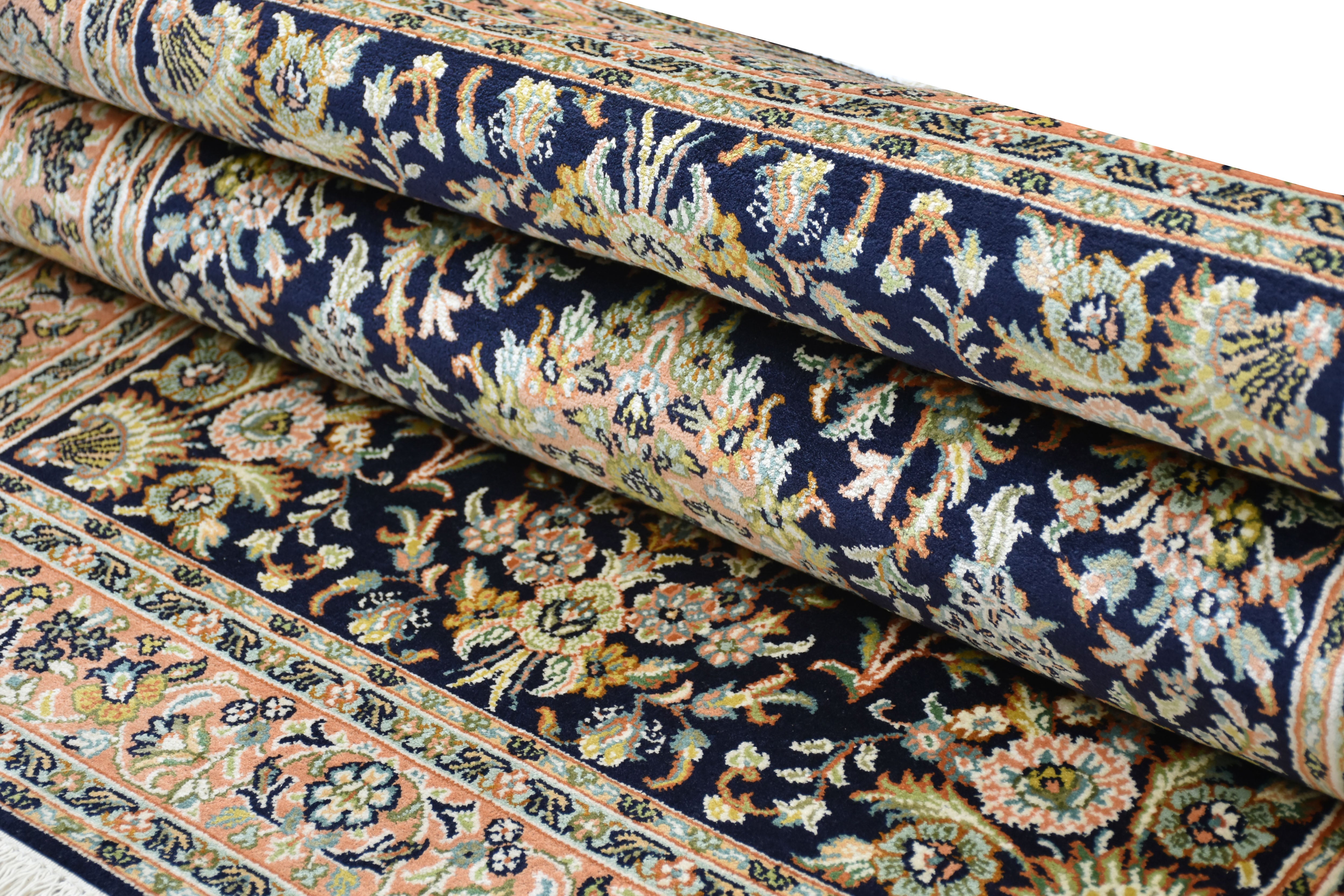 kayoom-kashan-3295-multi-handgewebter-orient-teppich-97-cm-x-157-cm image 6