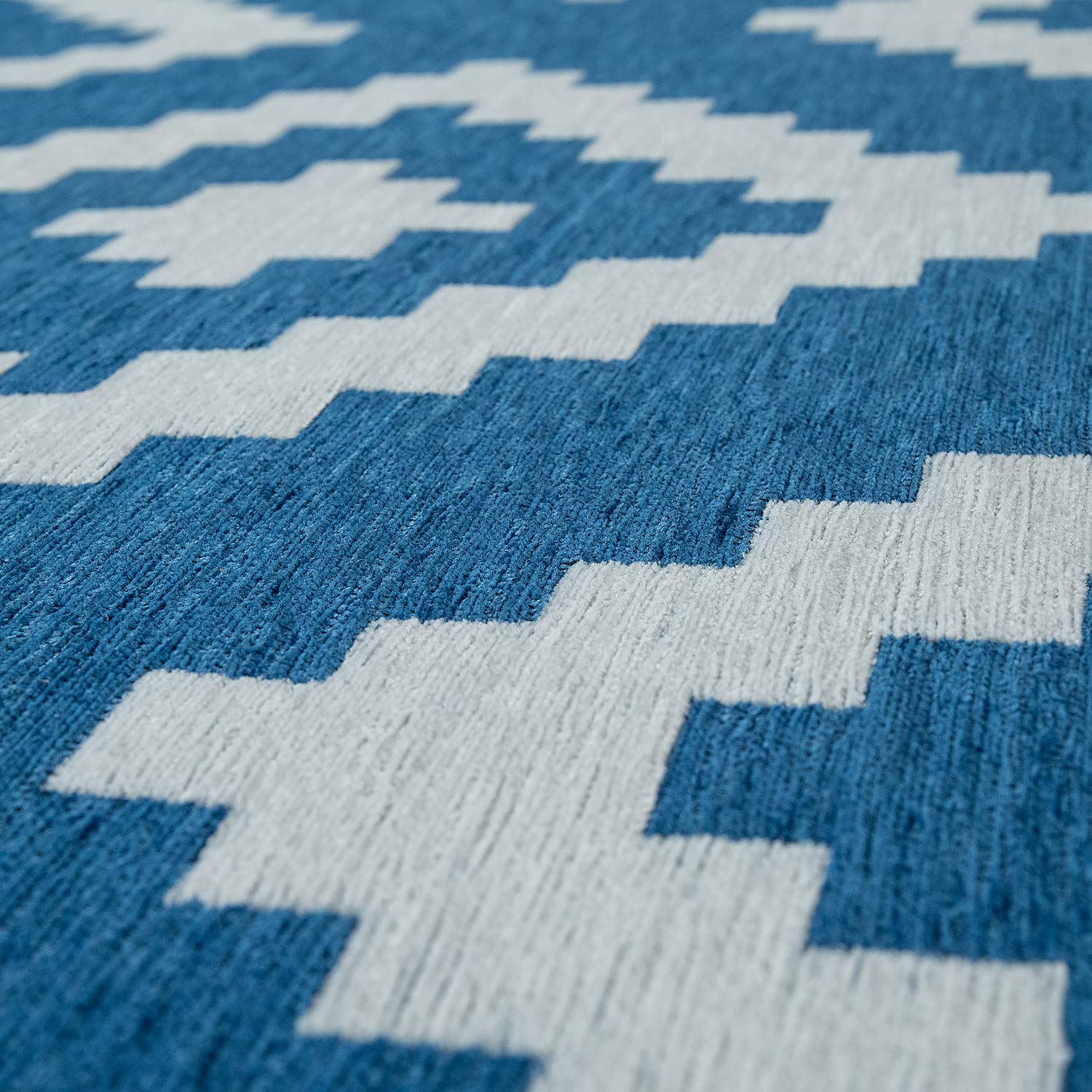 paco-home-teppich-metro-blau-wei-skandi-rauten-80x150-cm image 3