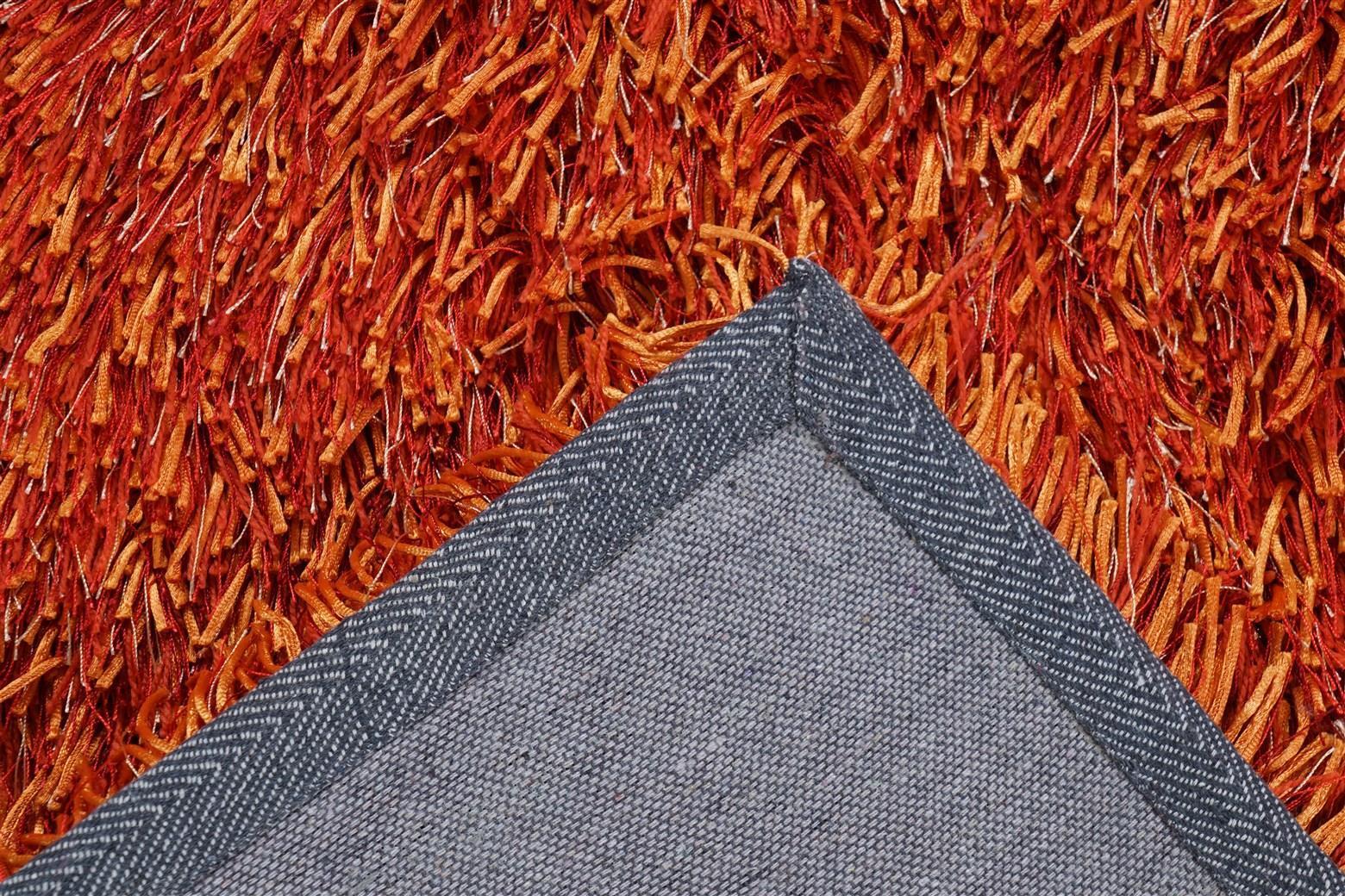 kayoom-beat-8102-orange-langflorteppich-fransiger-flor-farbintensives-design image 5