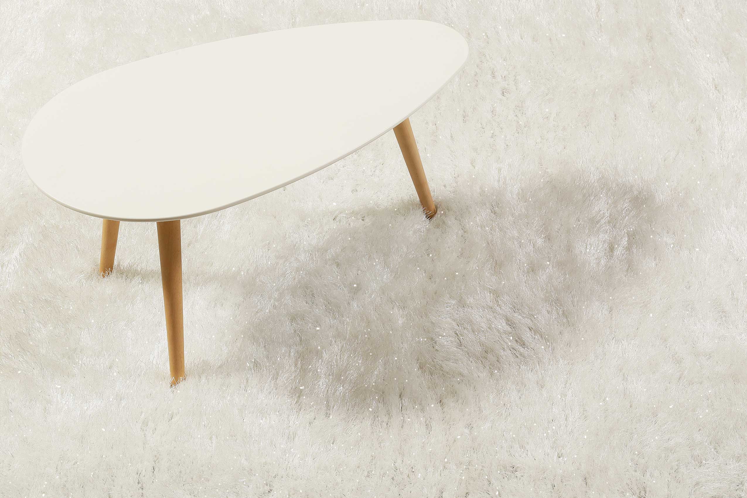 weconhome-hochflor-teppich-shiny-touch-gl-nzender-shaggy-in-creme-wei-oeko-tex-f image 5