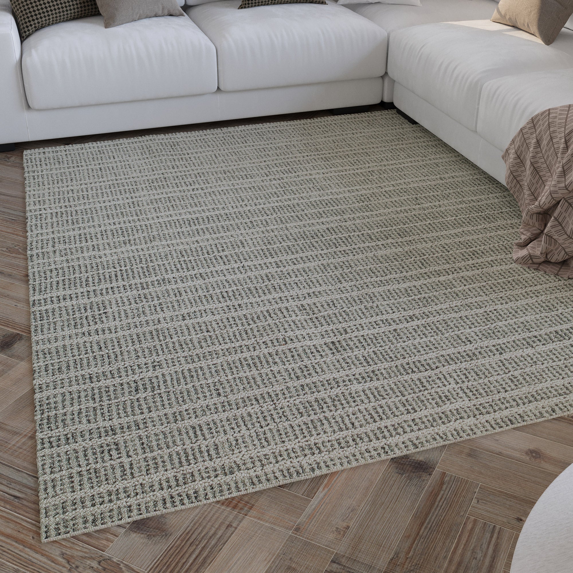 weconhome-hamptons-fortyfive-kurzflor-teppich-grau-aus-schurwolle image 2