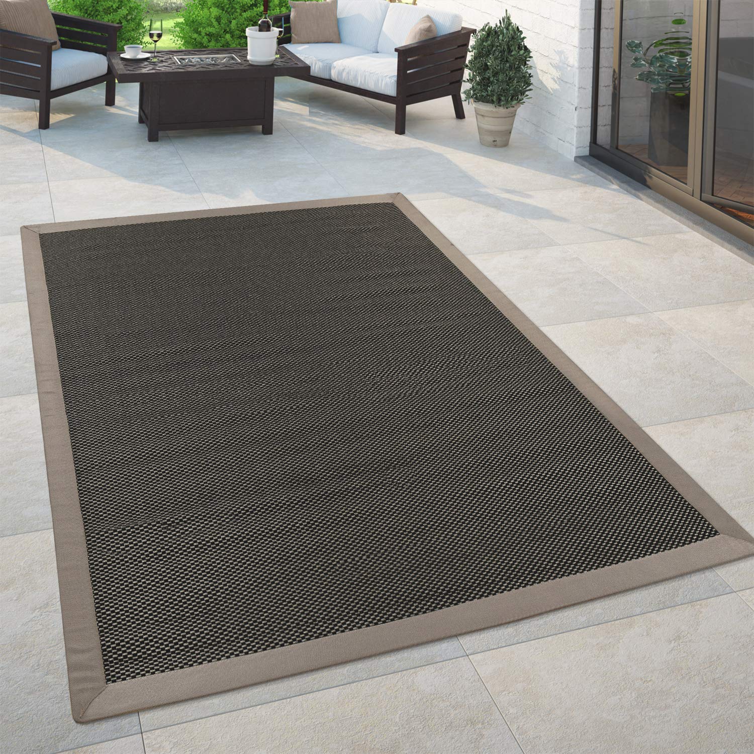 paco-home-in-outdoor-teppich-sisal-optik-anthrazit-braun-140x200-cm-rutschfest-f image 1