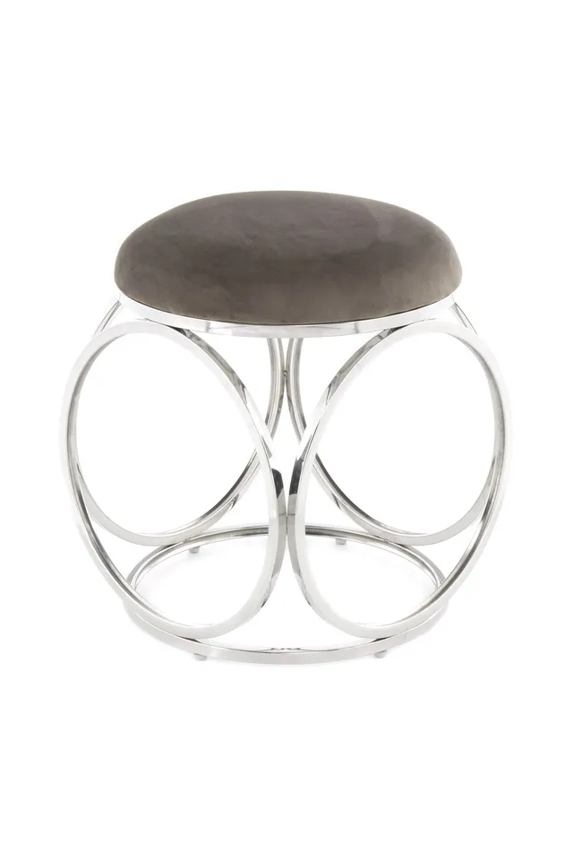 kayoom-hocker-whitney-325-sitzhocker-mit-metallgestell-und-stoffbezug image 1