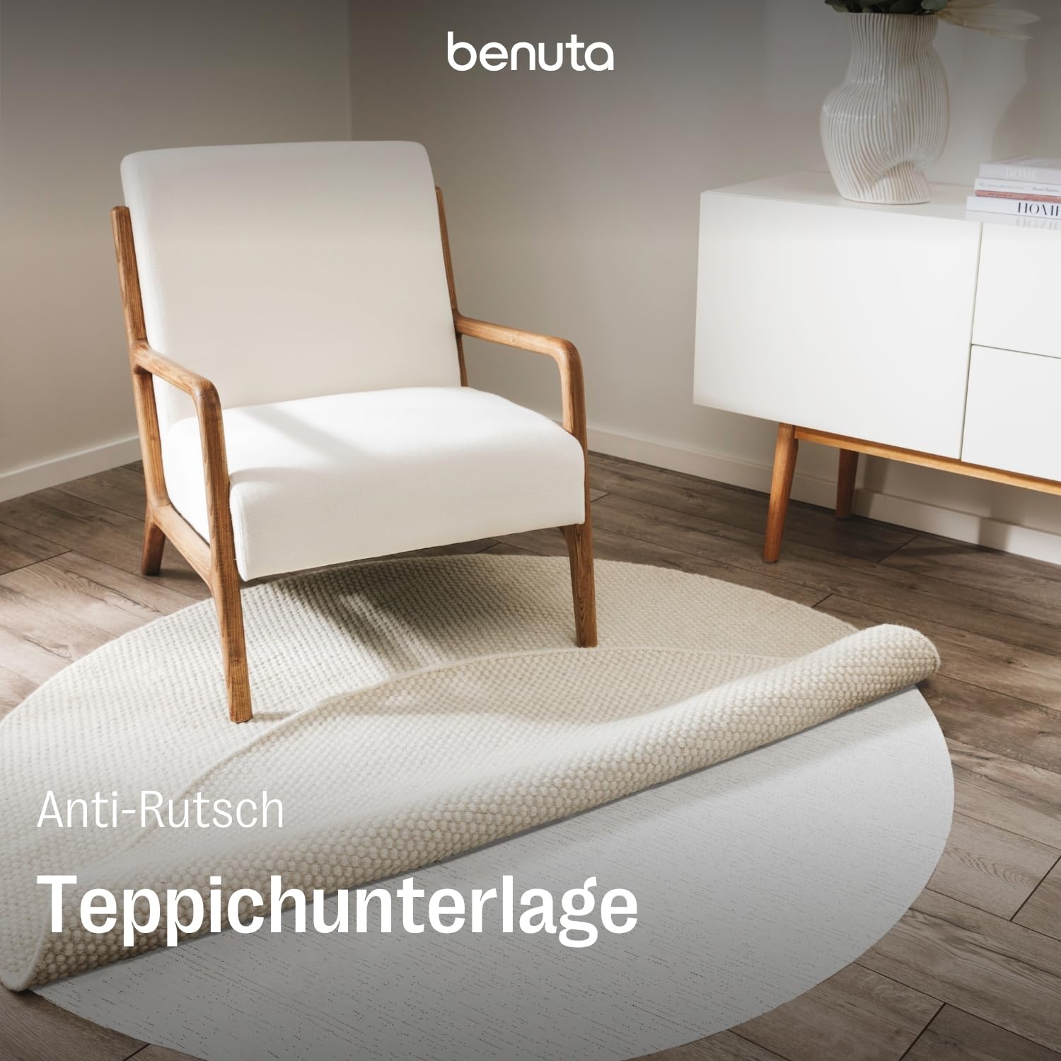 benuta-basic-teppichunterlage-70-cm-rund-antirutschmatte-zuschneidbar image 2