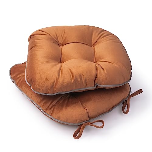 paco-home-sitzkissen-mit-befestigungsb-ndern-40x40-cm-stuhlkissen-indoor-2er-set-6 image 6