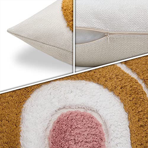 paco-home-boho-kissenbezug-mit-quastenfransen-rot-single image 8