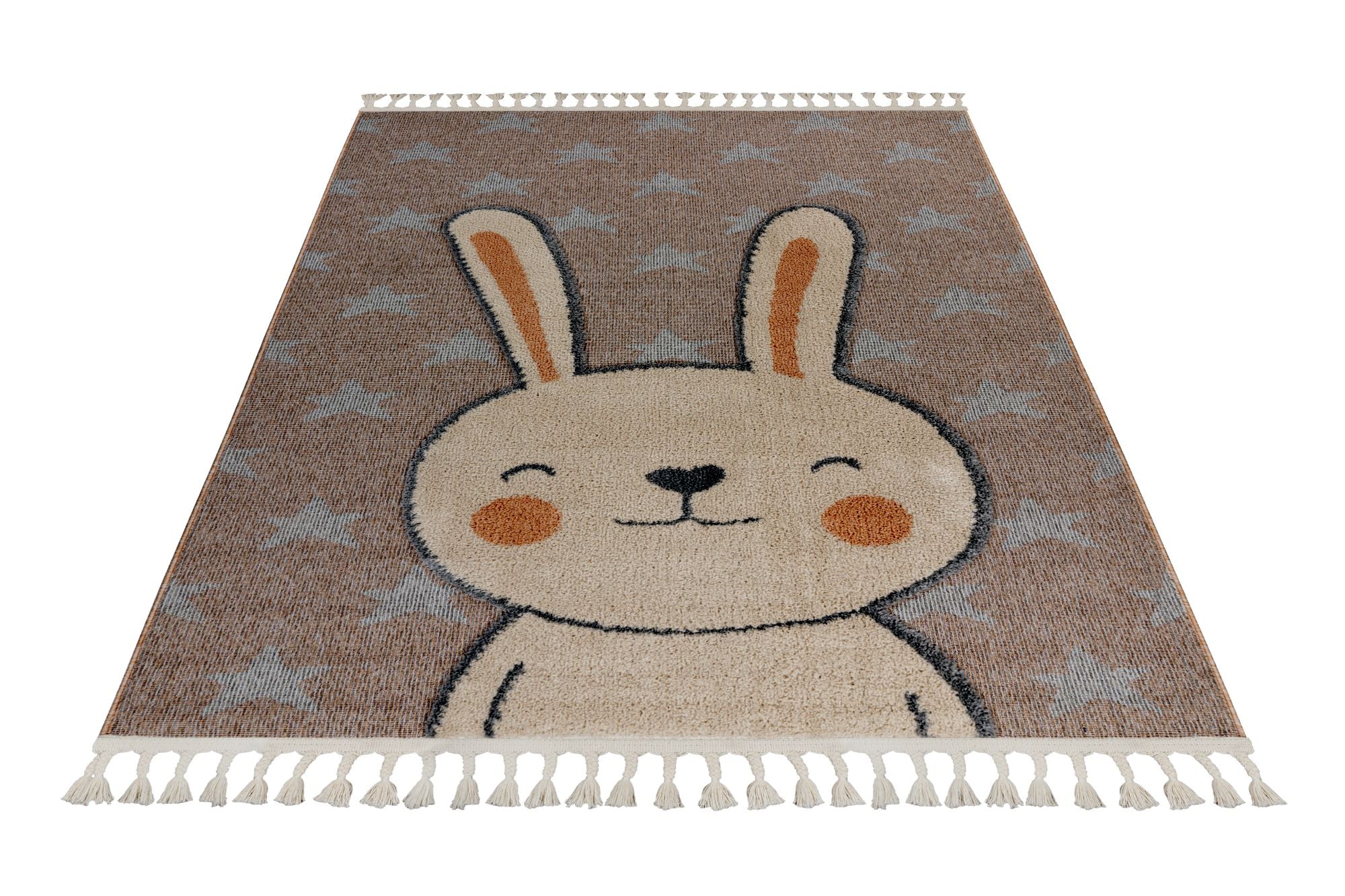 kayoom-modena-415-kinderzimmerteppich-beige-kurzflor-9-mm-polypropylen-2200-g-m image 3