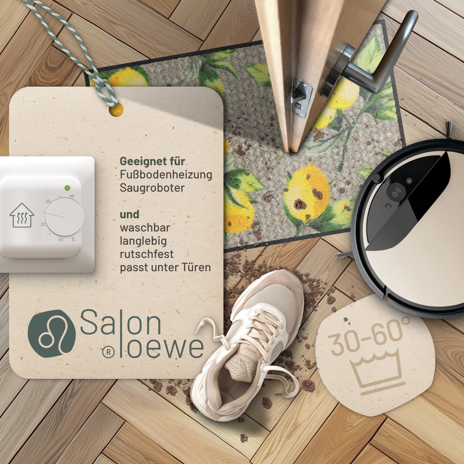 salonloewe-lemons-pure-halbrund-50-x-75-cm-zitronen-design-polyamid-rutschfest image 3