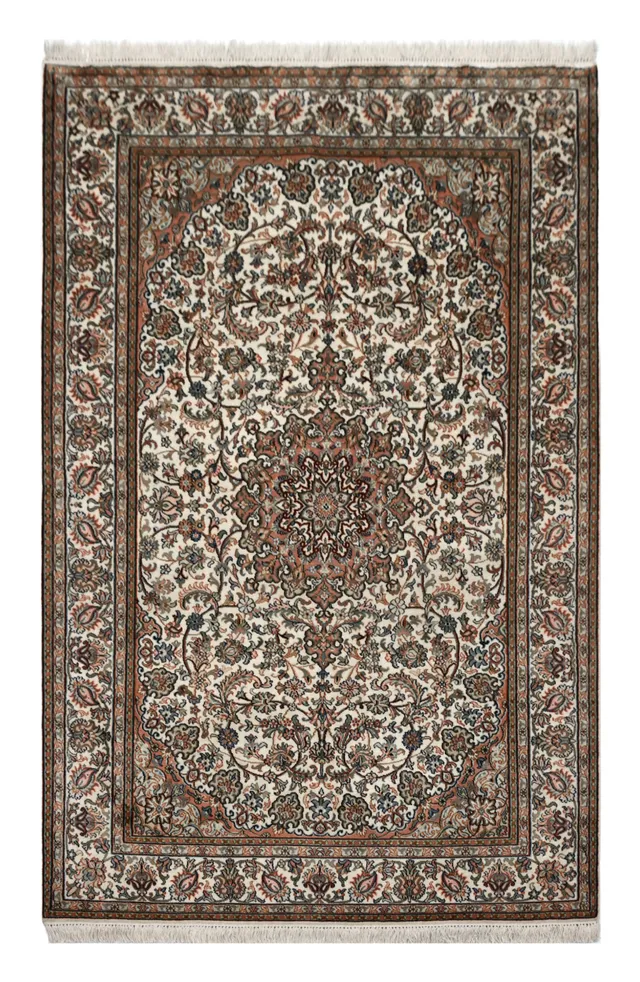 kayoom-kashan-12056-multi-handgewebter-orientteppich-127-cm-x-185-cm image 1