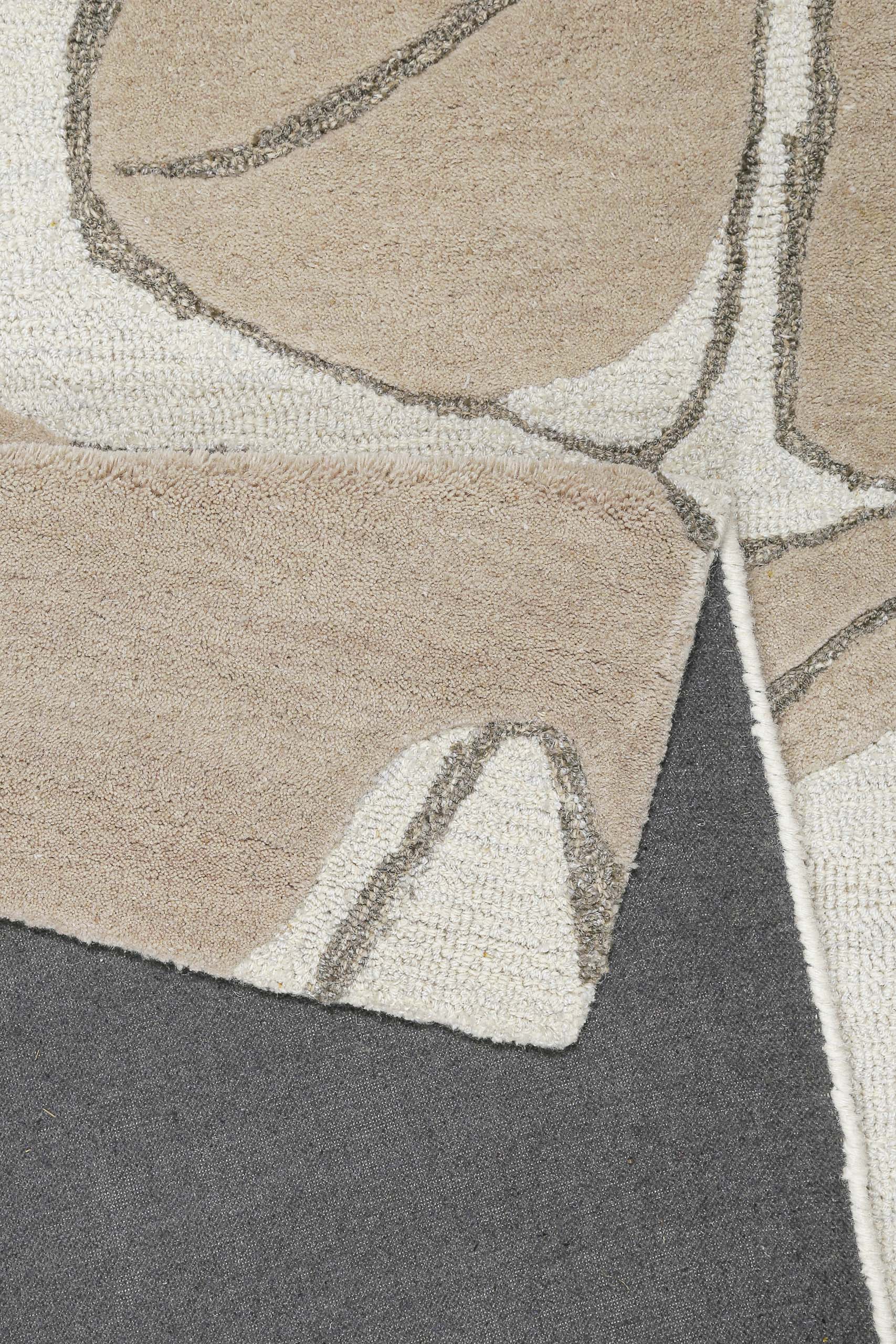 weconhome-tunia-kurzflorteppich-beige-schurwolle-10-mm image 4