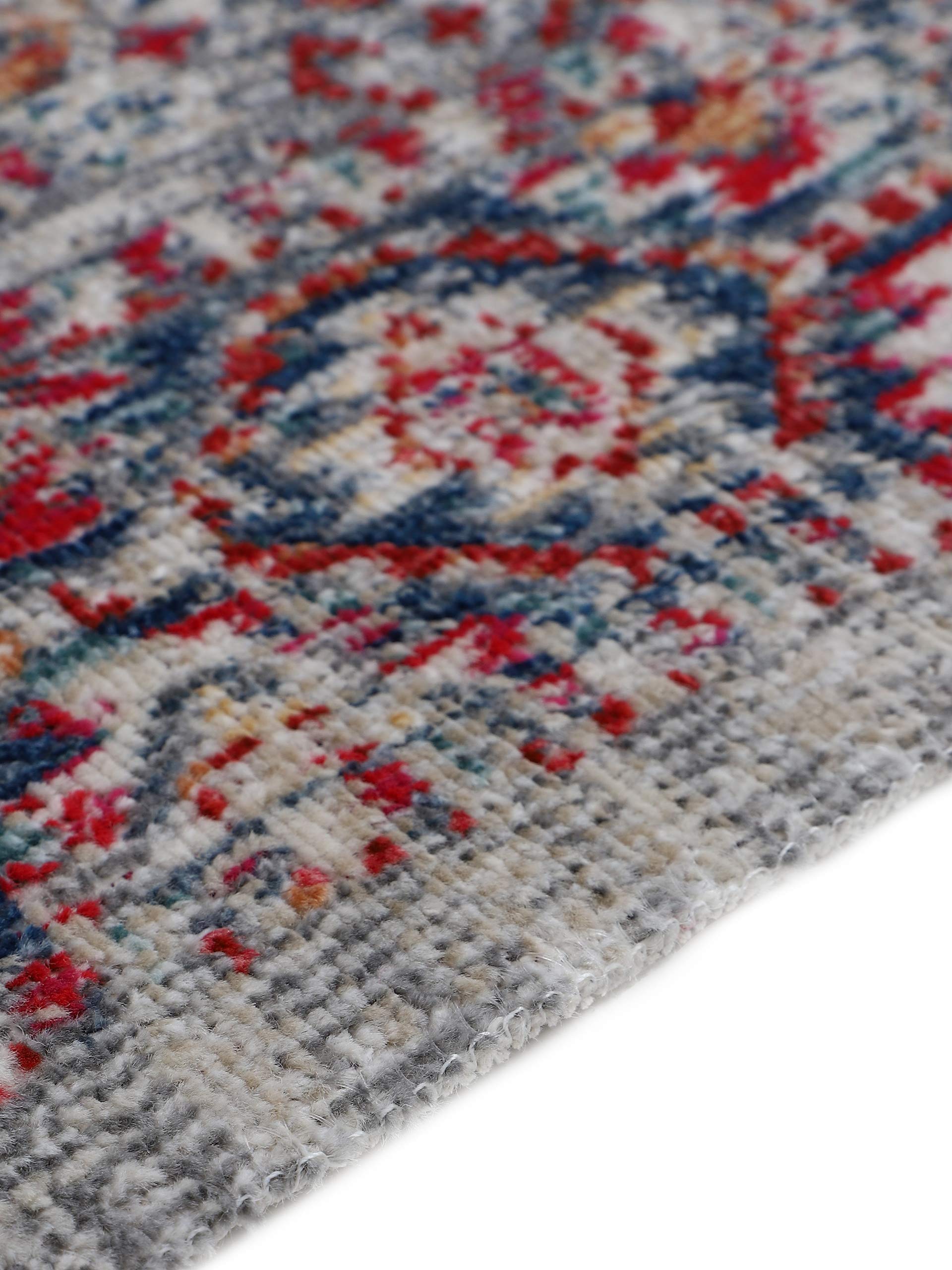 carpetine-flachgewebeteppich-mahal-hellgrau-80x150-cm-moderner-teppich-100-polyp image 6