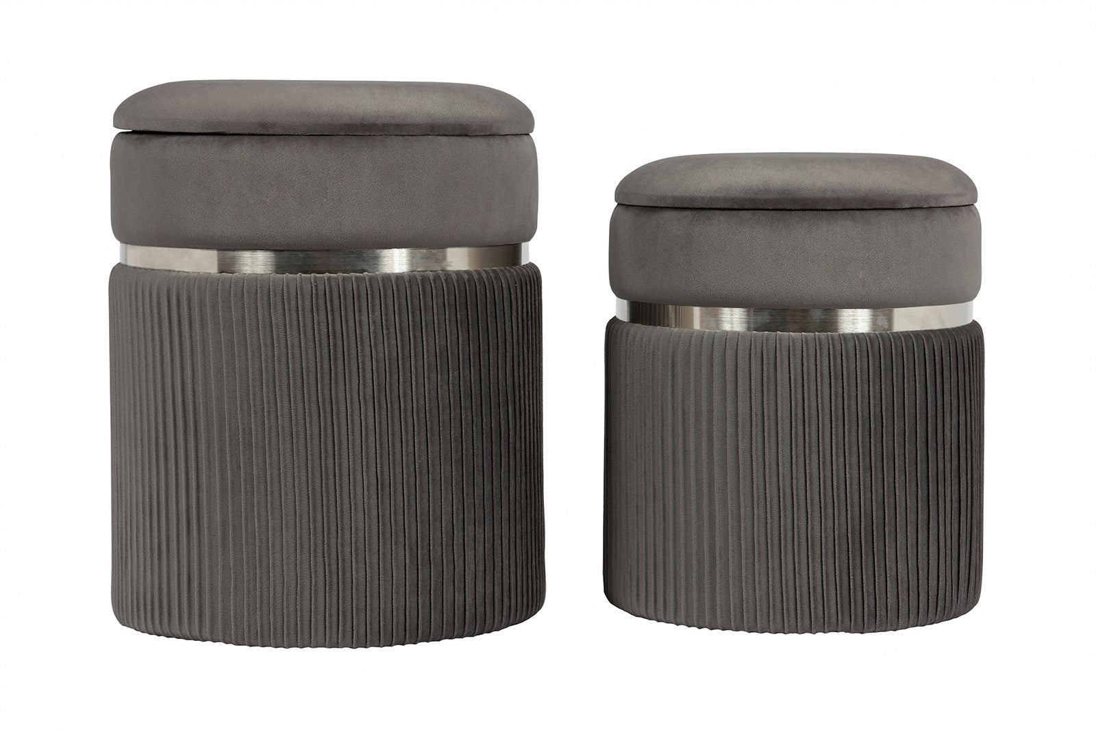 kayoom-hocker-zora-325-2er-set-hocker-mit-stauraum-metallring-samtbezug image 6