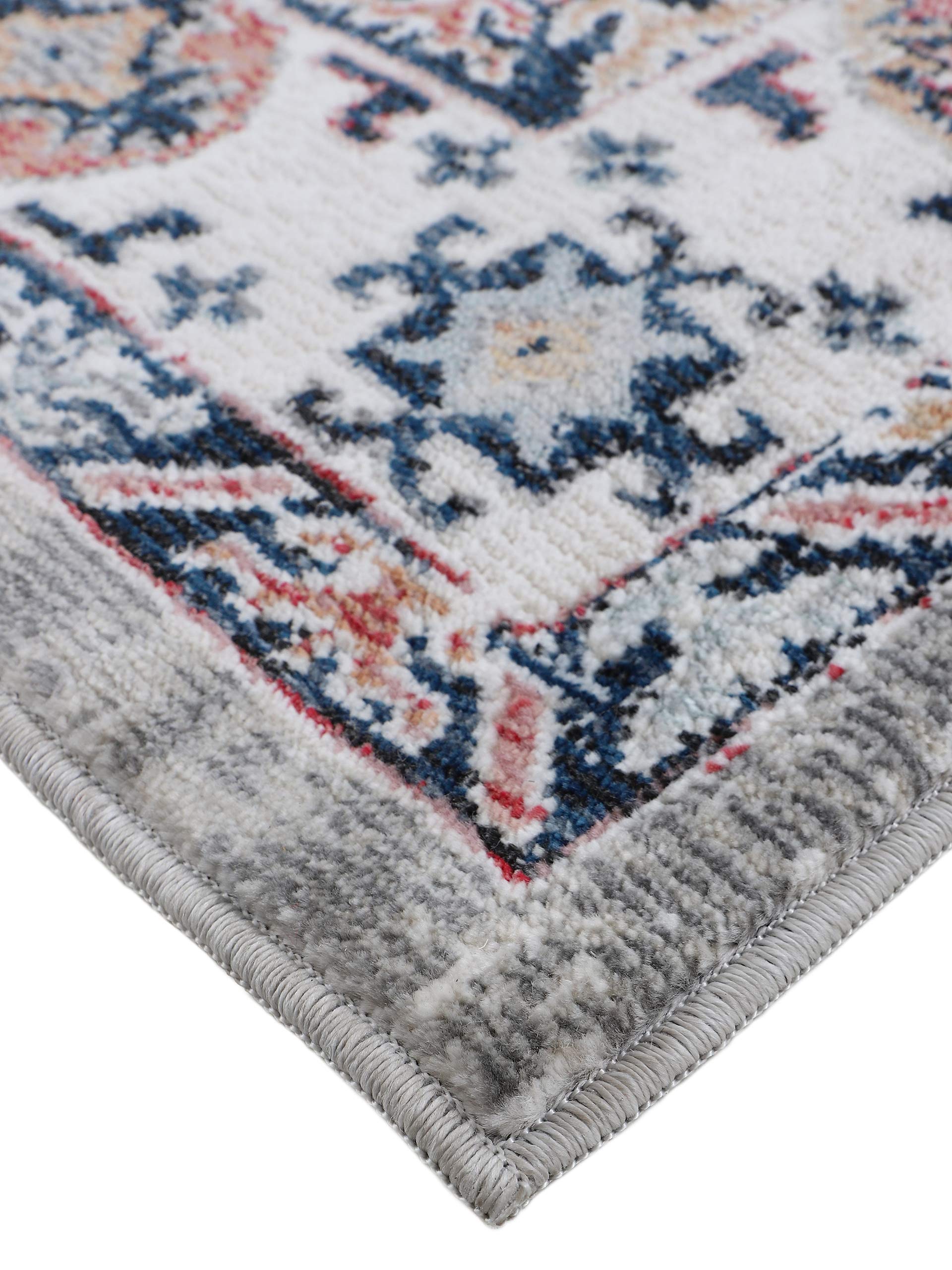 carpetine-kazach-teppich-hellgrau-80x150-cm-moderner-vintage-look-100-polypropyl image 4