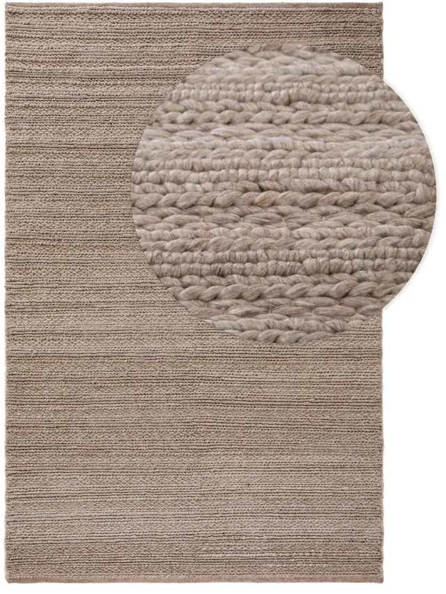 benuta-wollteppich-dina-beige-80x150-cm image 1
