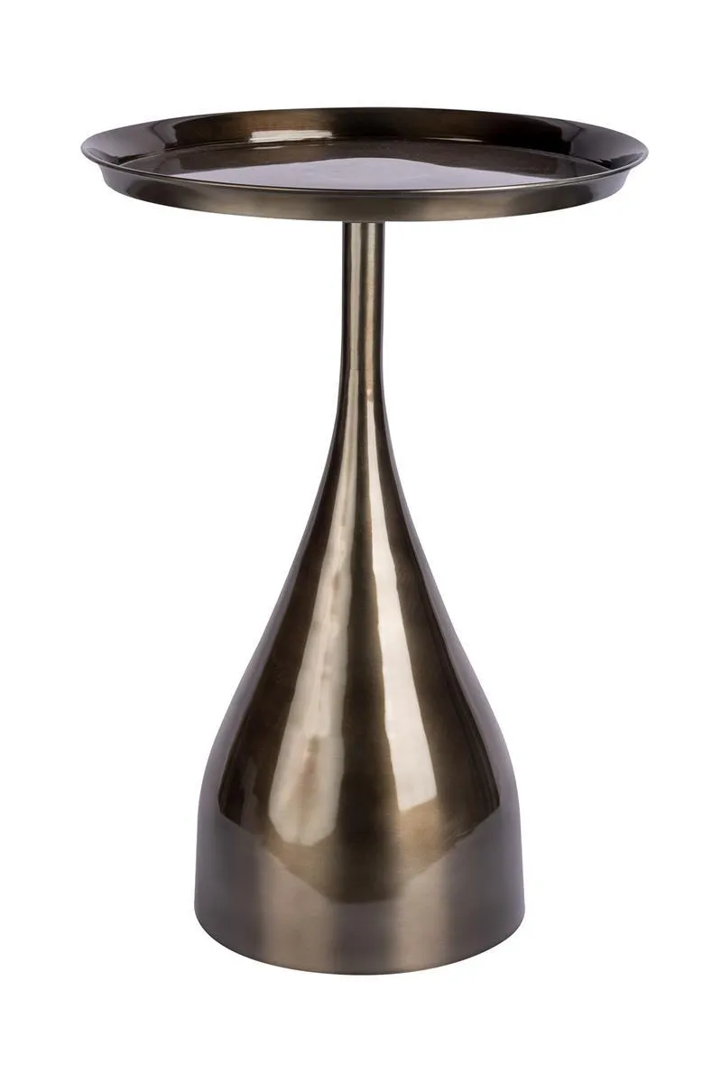 kayoom-asra-125-beistelltisch-runder-metalltisch-tropfenform-100-eisen-40-5-x-58 image 1