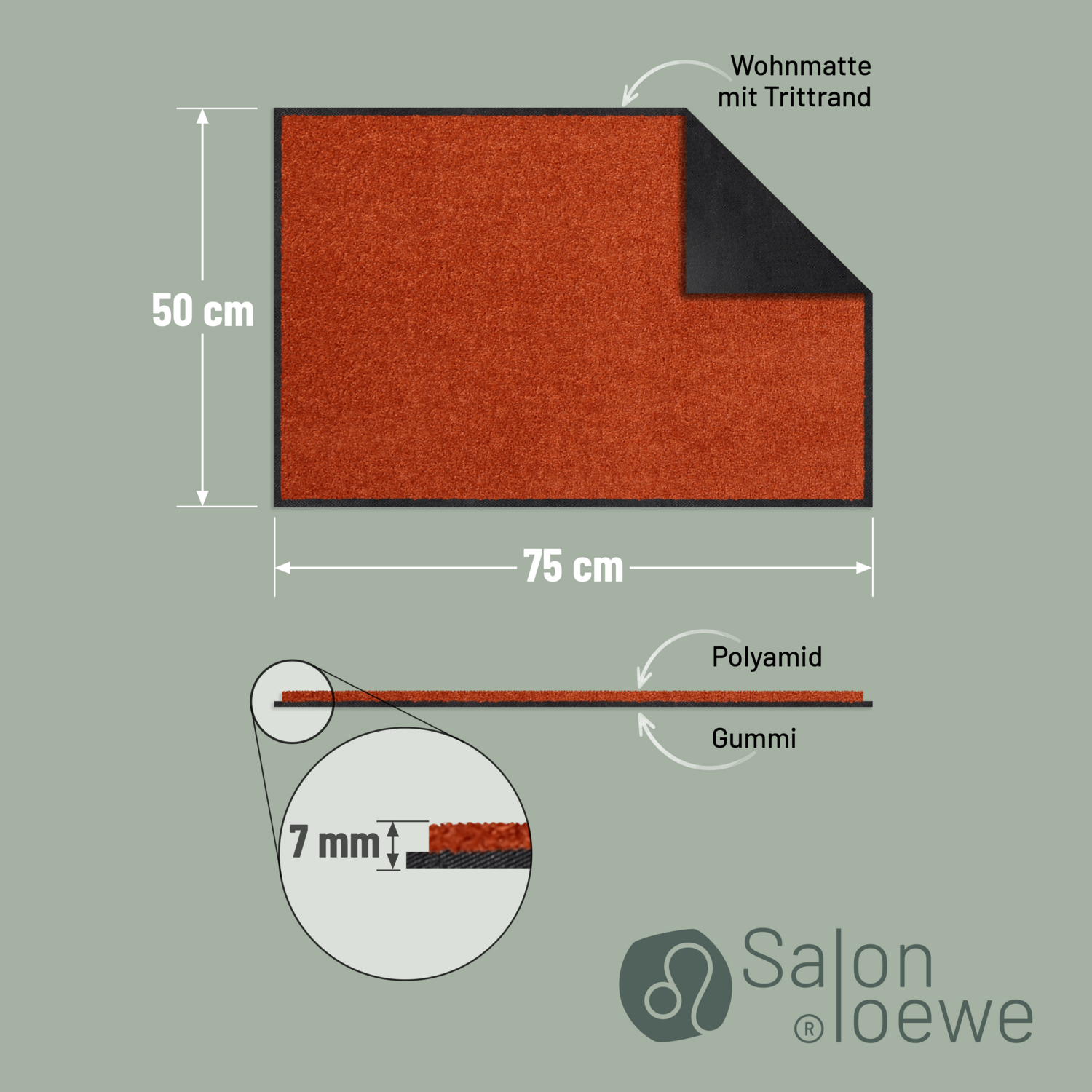 salonloewe-cayenne-halbrund-50-x-75-cm-halbrunde-fu-matte-in-terrakotta-aus-poly image 4