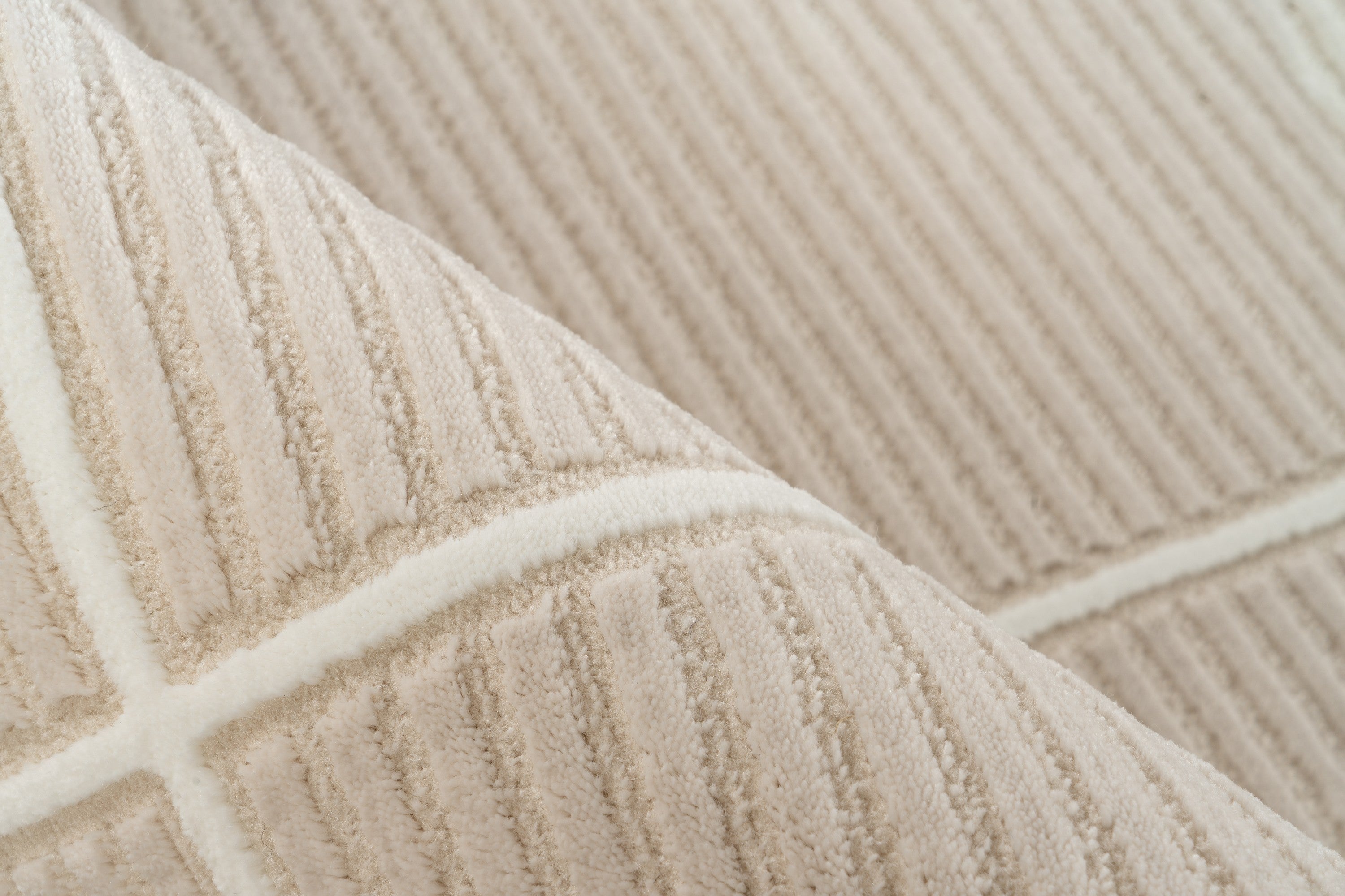 kayoom-certain-125-kurzflorteppich-11-mm-florh-he-2000-g-m-polypropylen-beige-ve image 4