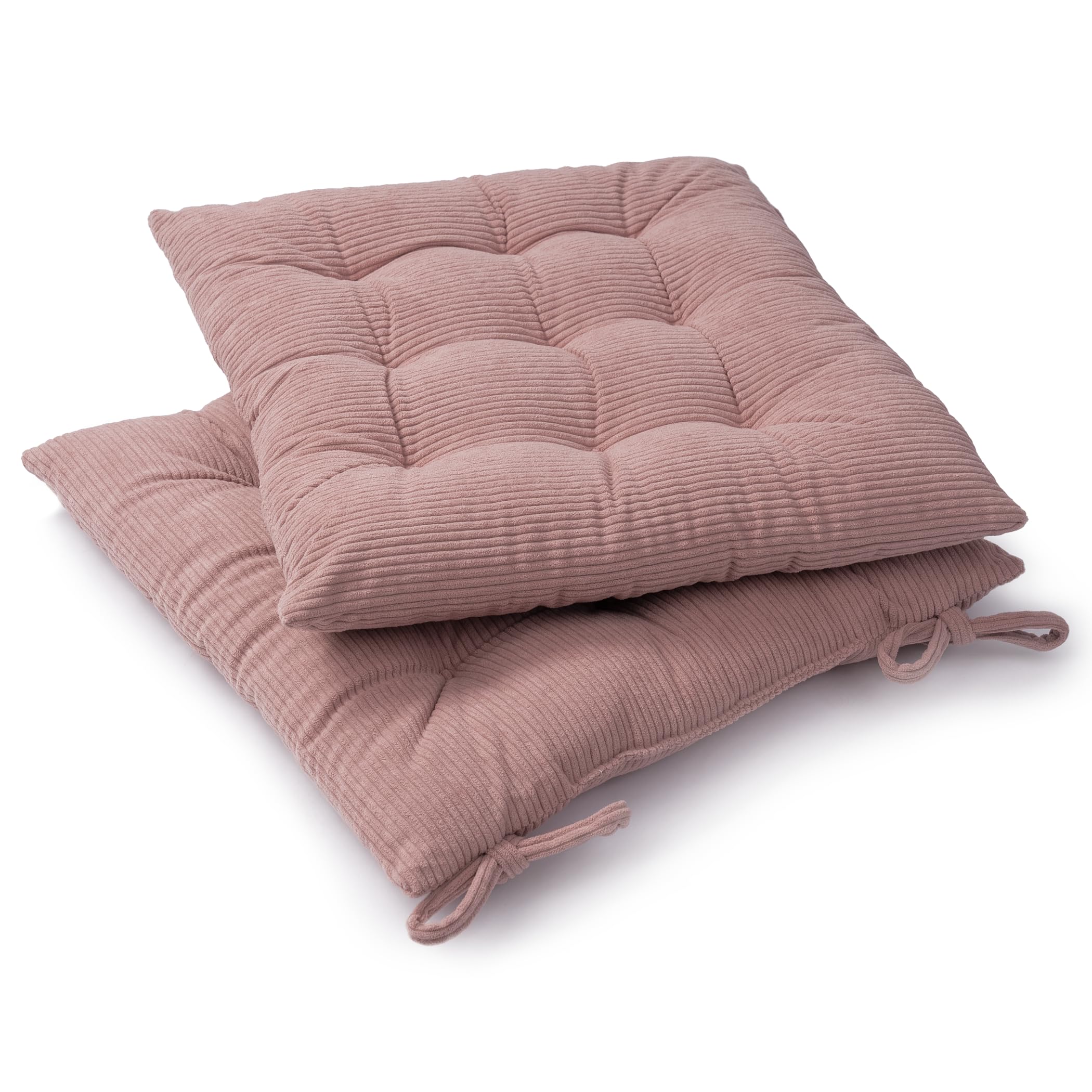 paco-home-sitzkissen-mit-befestigungsb-ndern-40x40-cm-stuhlkissen-indoor-2er-set-10 image 1