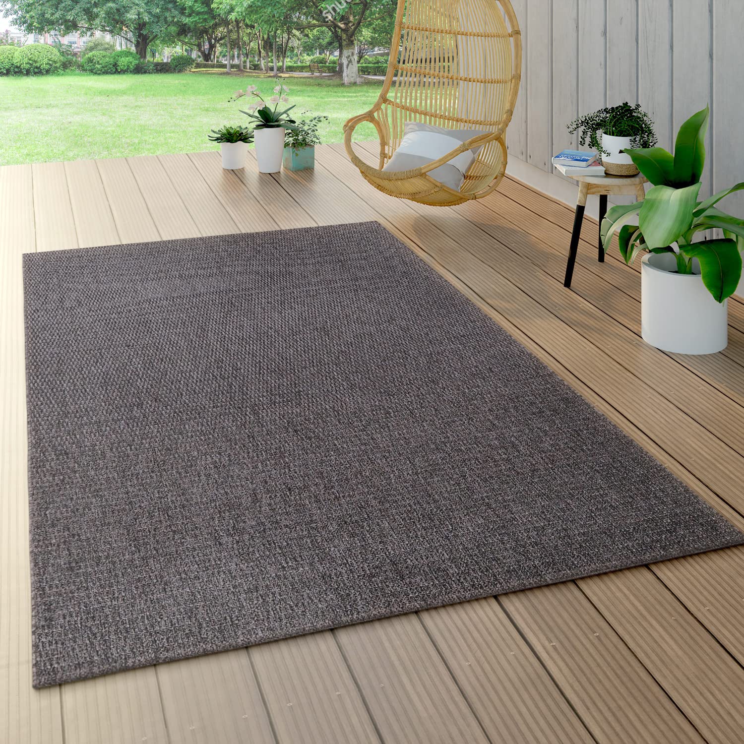 paco-home-outdoor-teppich-120x170-cm-sisal-optik-natur-muster-struktur-wetterfes image 1