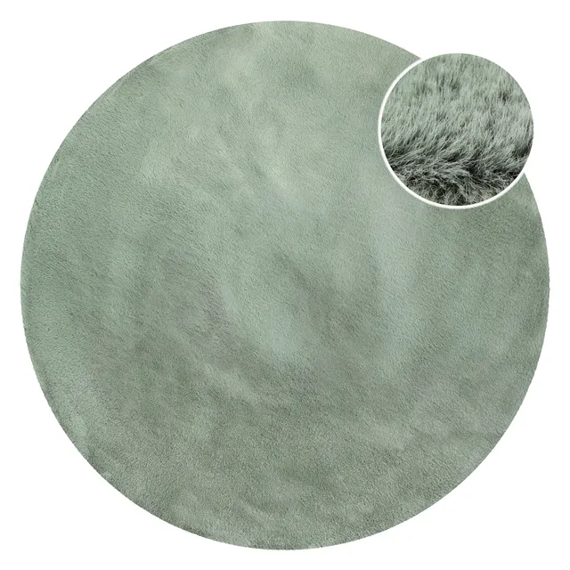 weconhome-basics-anna-kunstfell-teppich-rund-t-rkis image 1