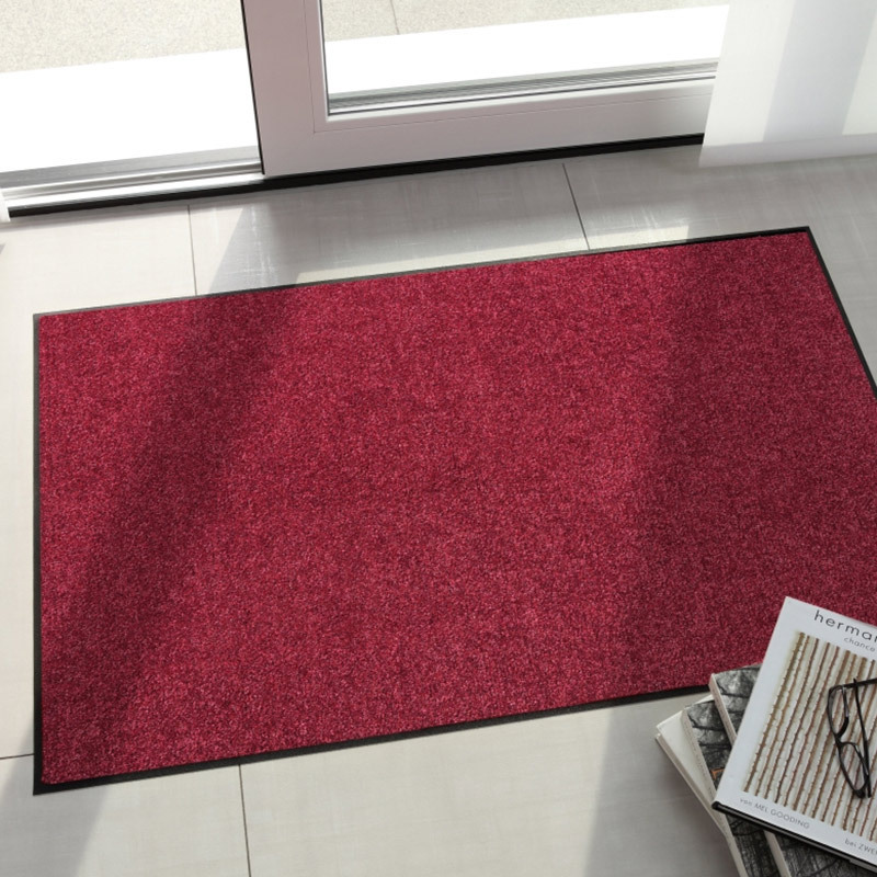 salonloewe-weinrot-teppich-75-x-120-cm-schmutzfangmatte-in-burgunderrot image 2