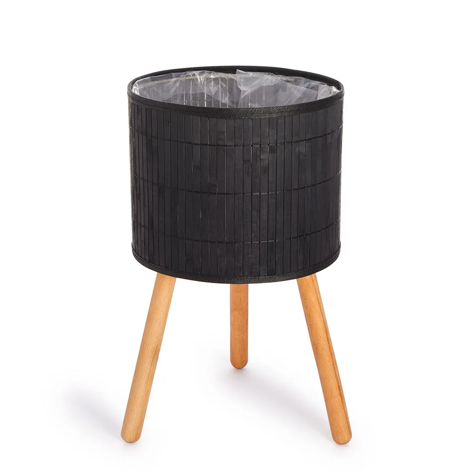 paco-home-blumentopf-bertopf-natur-rattan-set-2pcs-set-design-4-schwarz-gro image 1