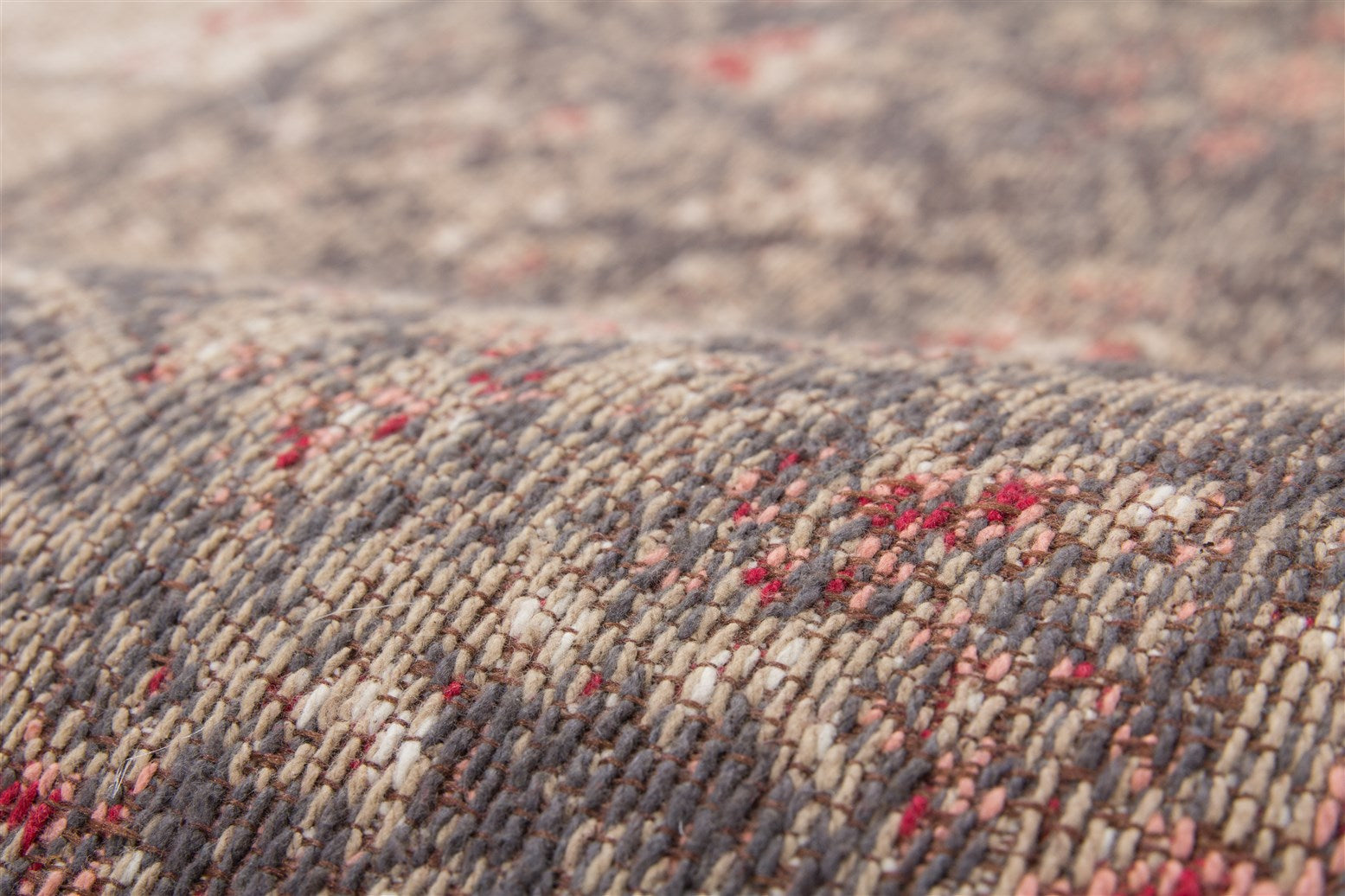 kayoom-solitaire-410-flachflorteppich-aus-wolle-patchwork-design-rotbraun-14-50- image 3