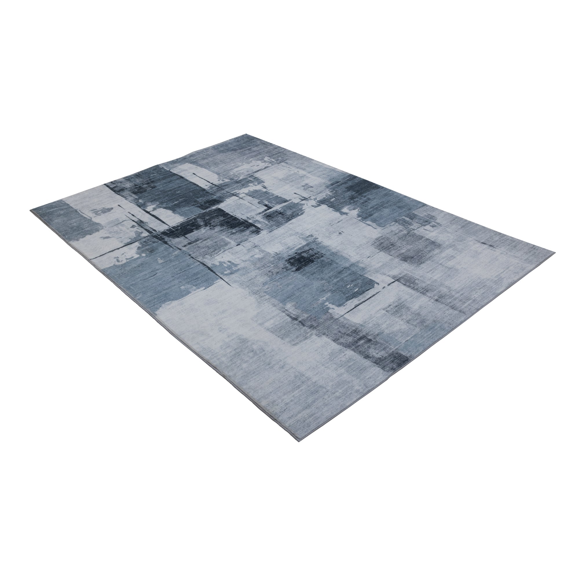 kayoom-elegantica-325-kurzflorteppich-9-mm-flor-polyester-grau-taupe-terrakotta image 2