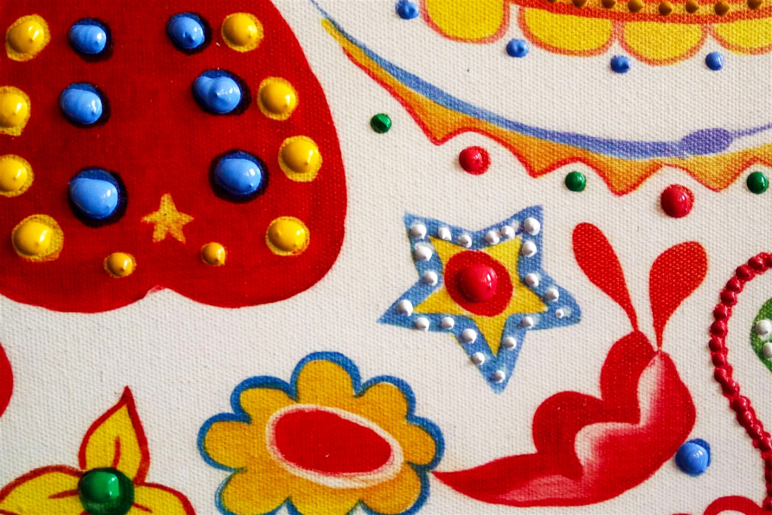 kayoom-l-wandbild-totenkopf-90-cm-x-90-cm-handgemaltes-acrylbild-auf-leinwand-mi image 3