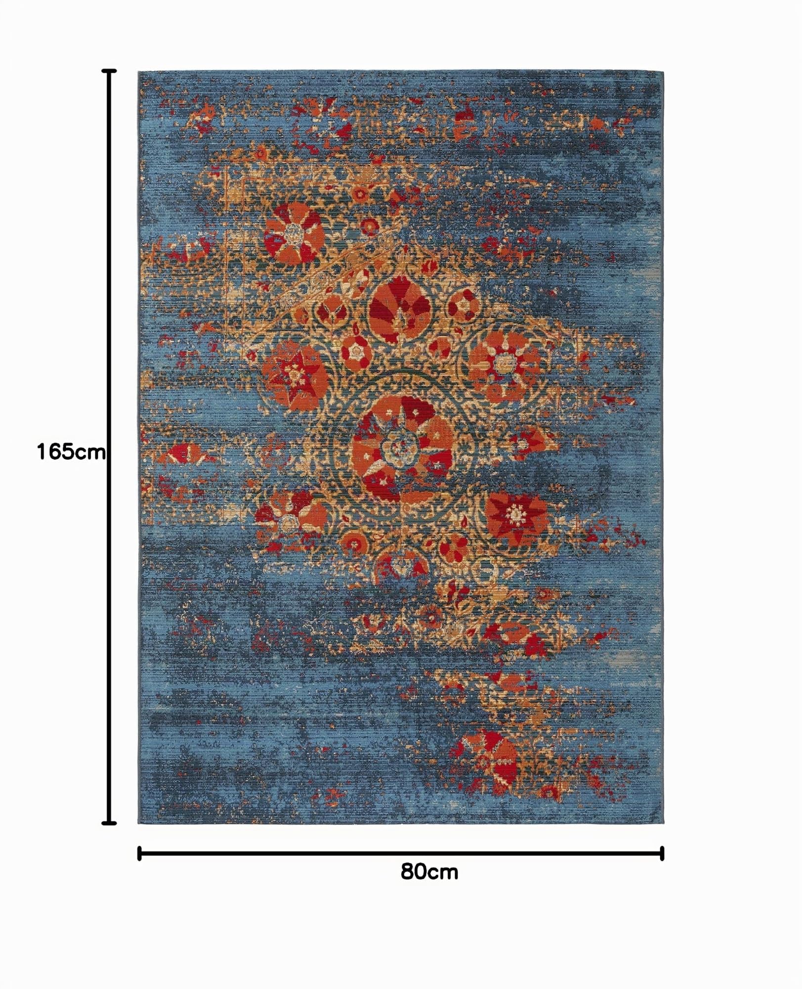 benuta-nest-artis-in-outdoor-l-ufer-80x165-cm-multicolor-blau image 2