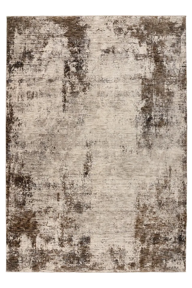 kayoom-amora-262-kurzflorteppich-in-taupe image 1